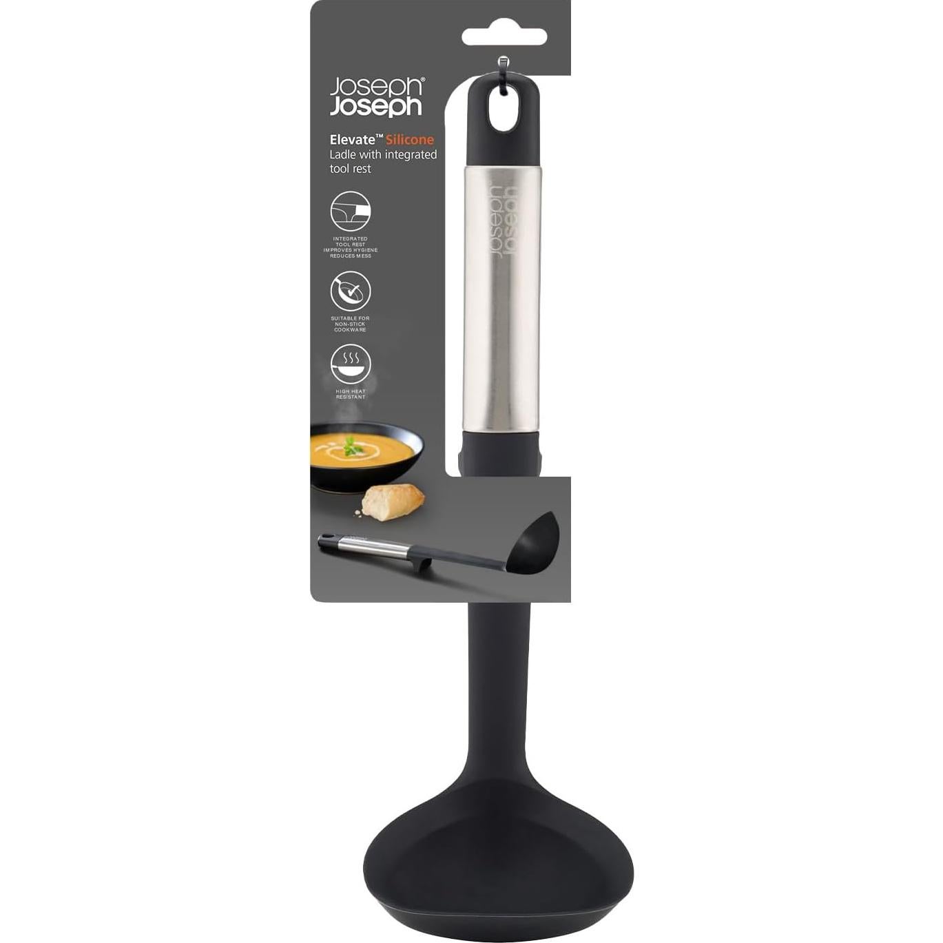 Cucharón de Silicona Joseph Joseph Elevate con Soporte Integrado