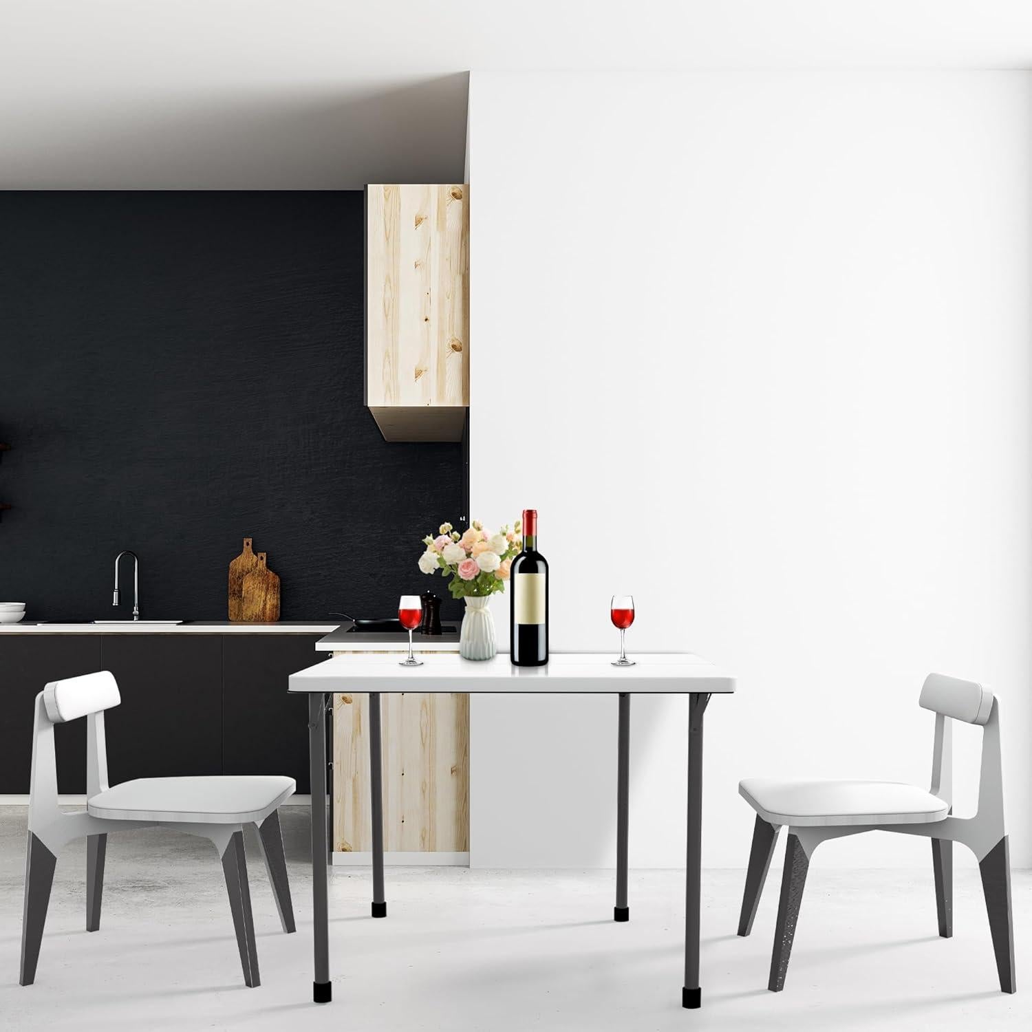 Mesa Plegable Kasunpul YX01-087W Blanca 86,36 cm