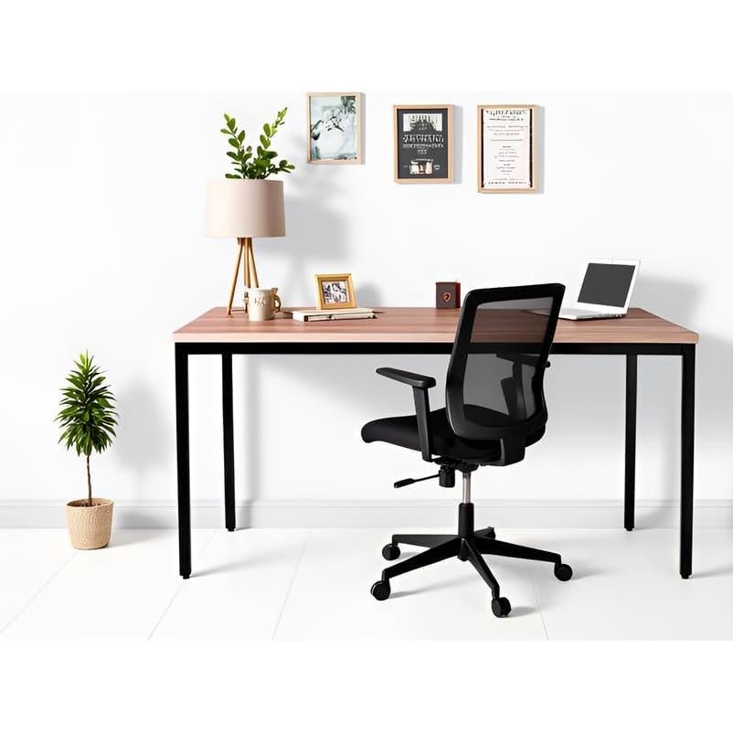 Escritorio de Computadora A AIRLLEN 140x60 cm Nuez Moderno