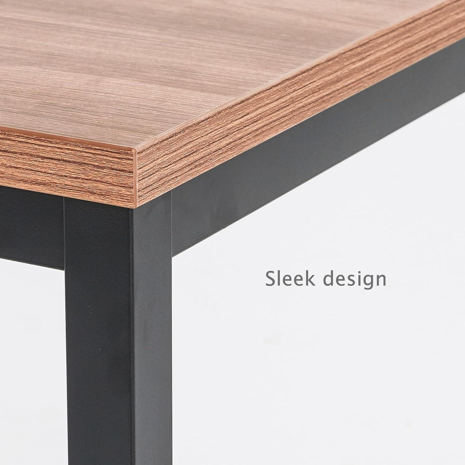 Escritorio de Computadora A AIRLLEN 140x60 cm Nuez Moderno