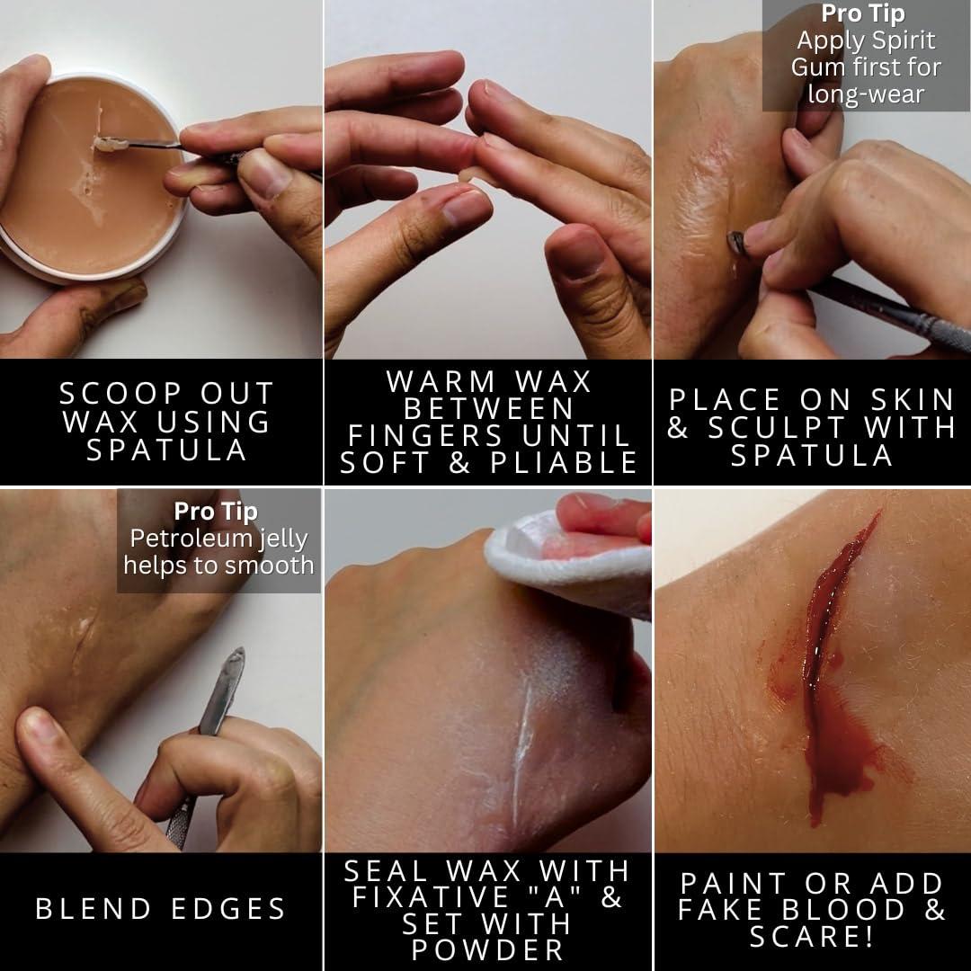 Cera de Modelado Mehron SynWax 181g para Efectos Especiales