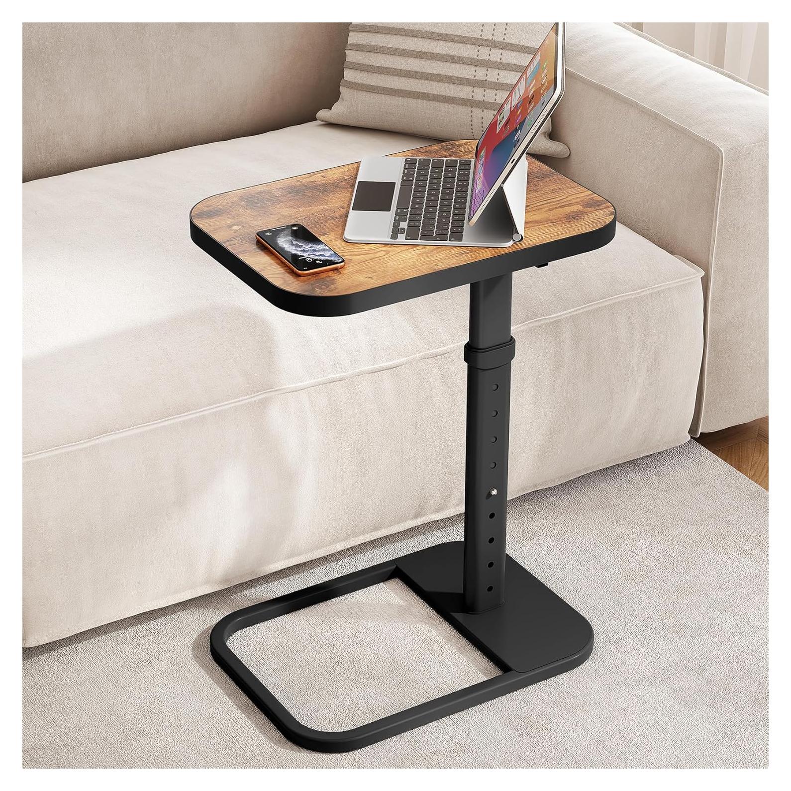 Mesa de Bandeja para TV Kitstorack Ajustable 76 cm Marrón