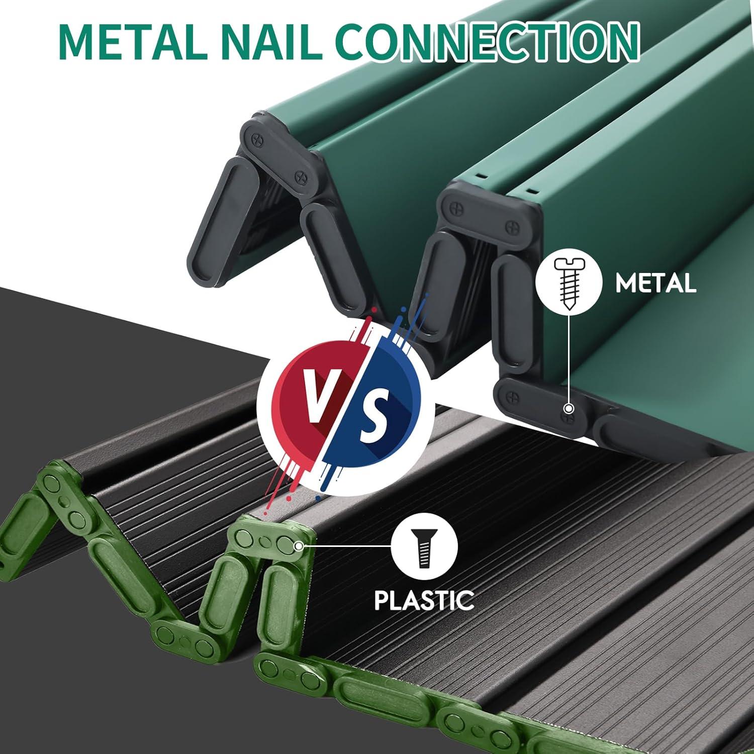 Mesa de Camping Plegable JOUYEK 33.99x32 cm Verde