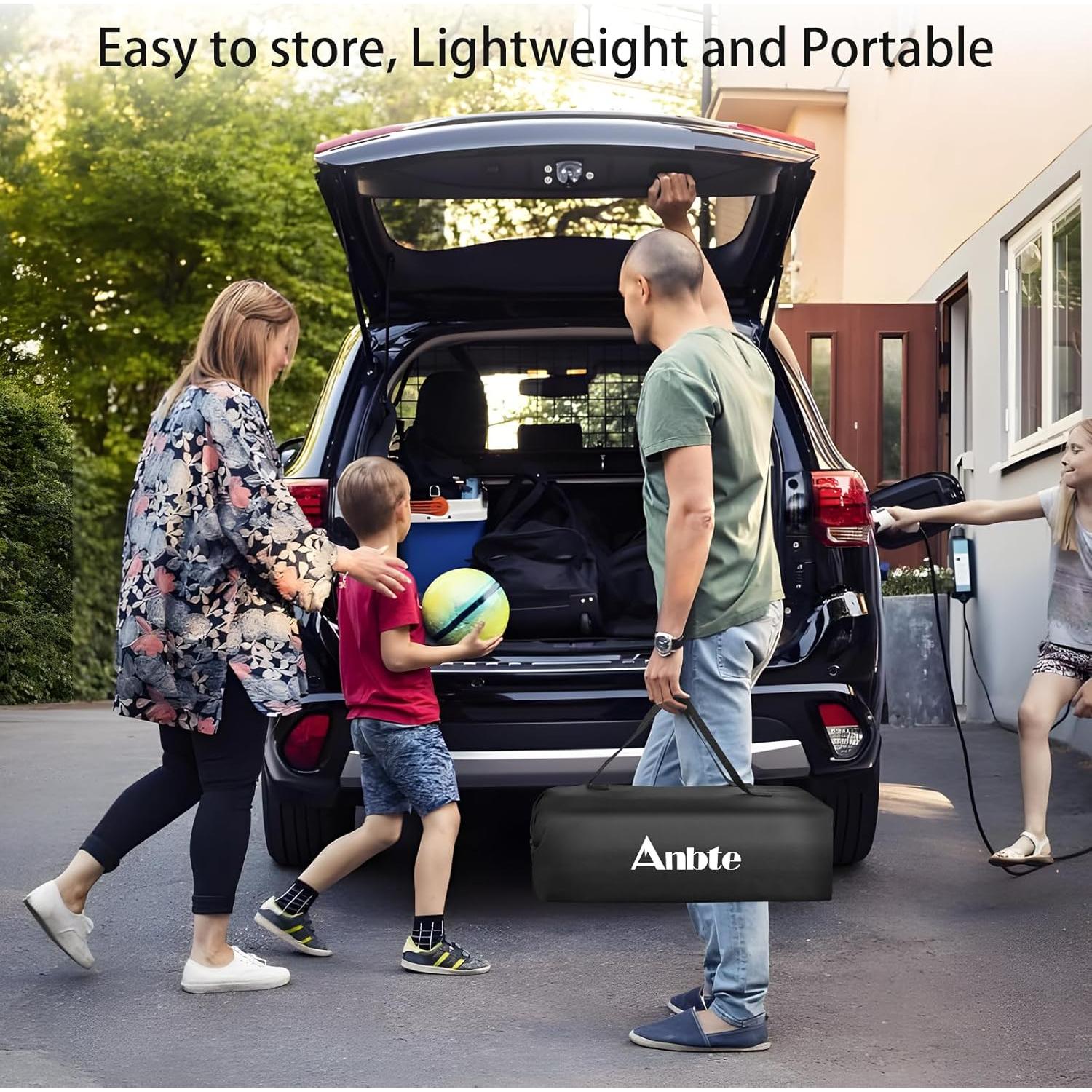 Mesa de Camping Plegable Anbte 81 cm Aluminio Ajustable