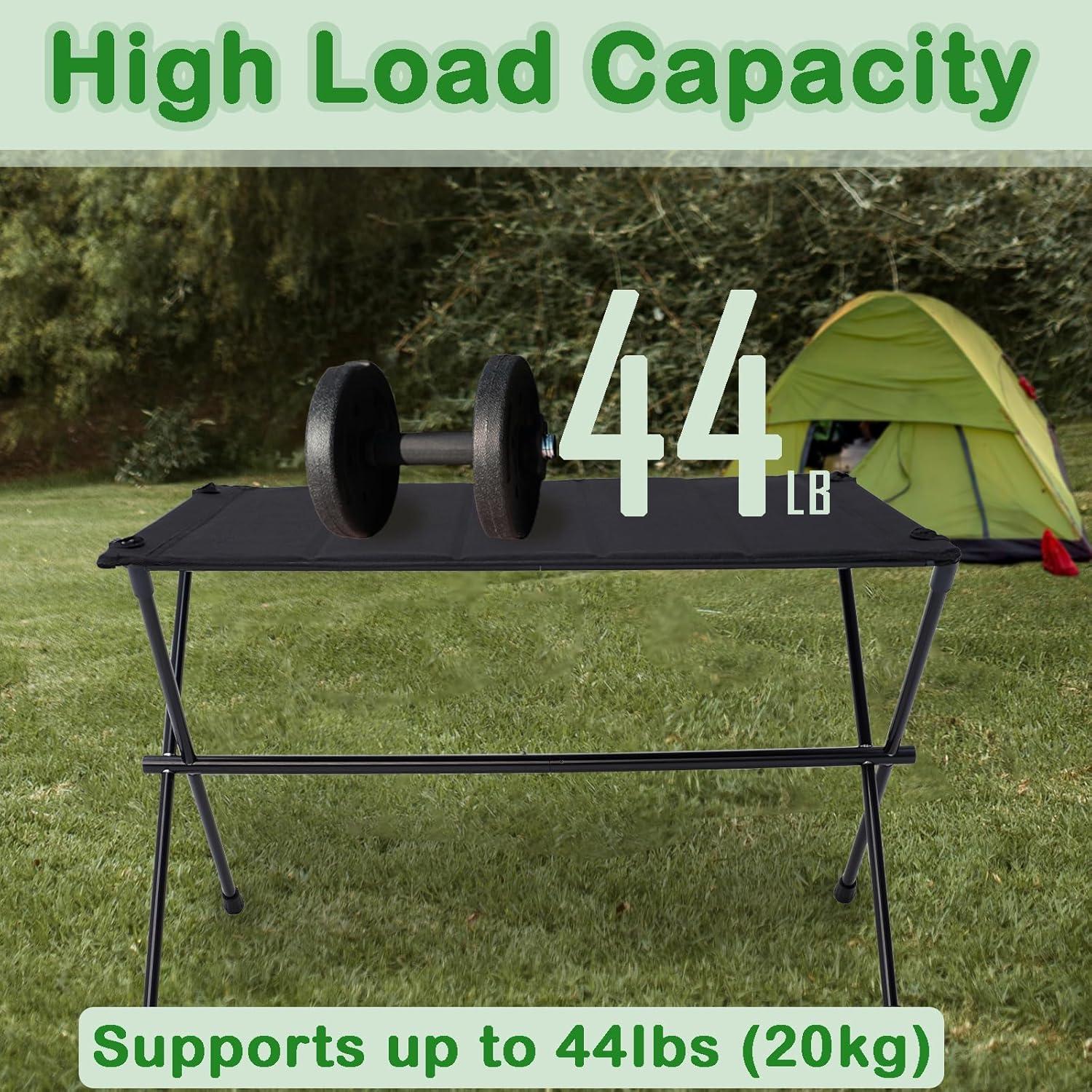 Mesa Plegable Camping Chanthaalry 68x45.5 cm 1.04 kg