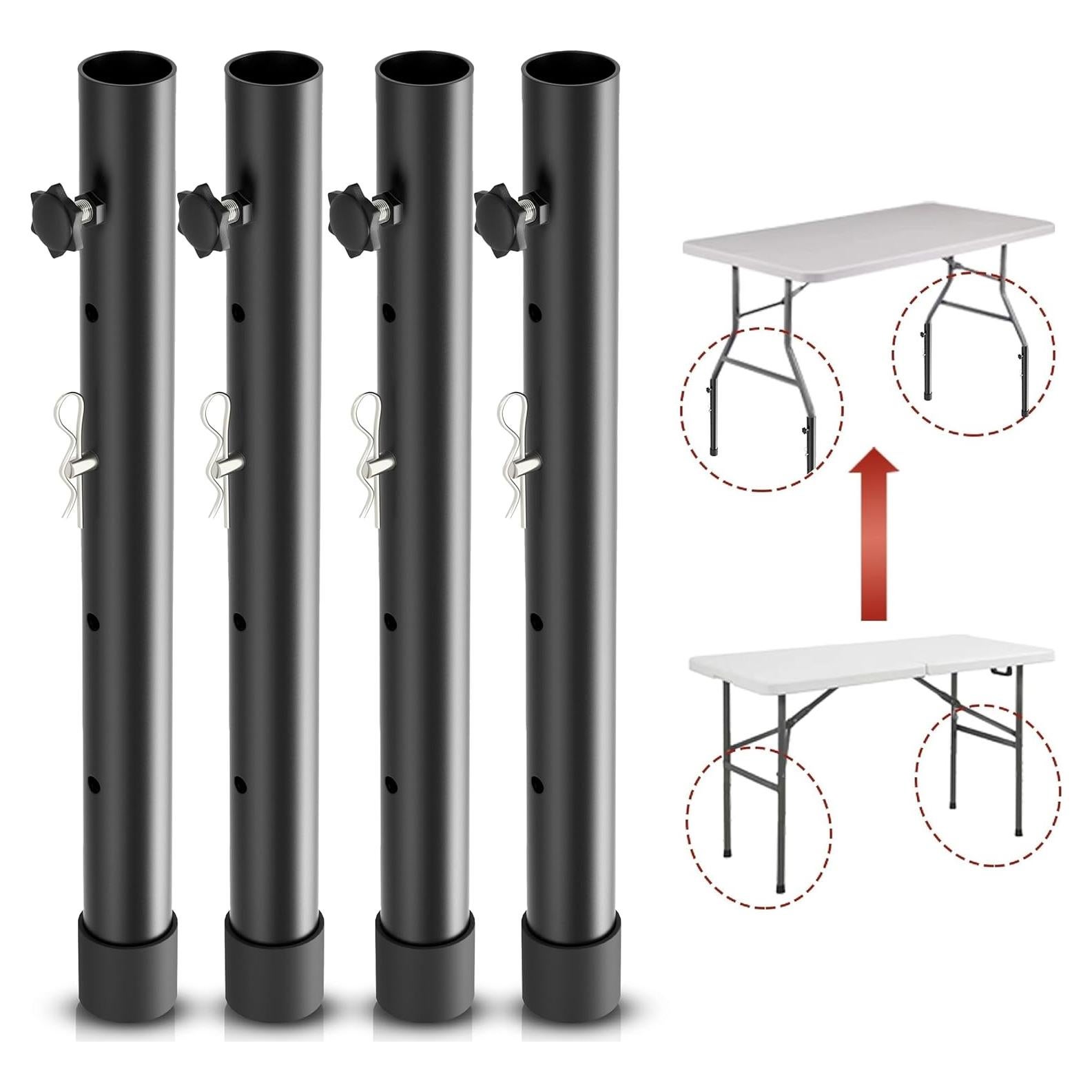 Elevadores de mesa plegable Herbert-fty 4 niveles 44 cm