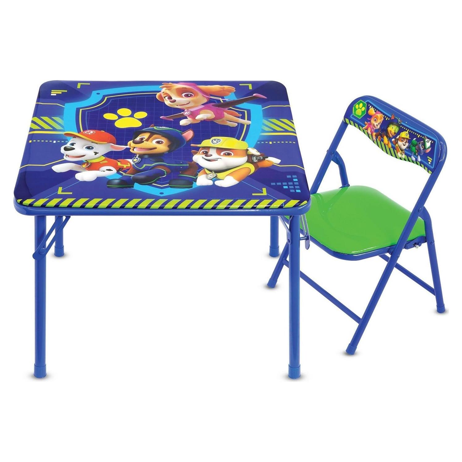 Conjunto Mesa y Sillas Paw Patrol JAKKS para Niños 2-5 Años