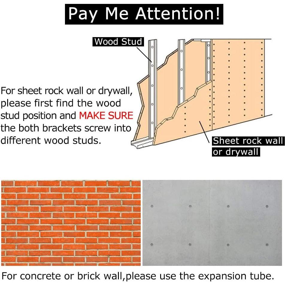 Mesa Plegable de Pared Necesita AC15DW 76,2x50,8 cm Blanca