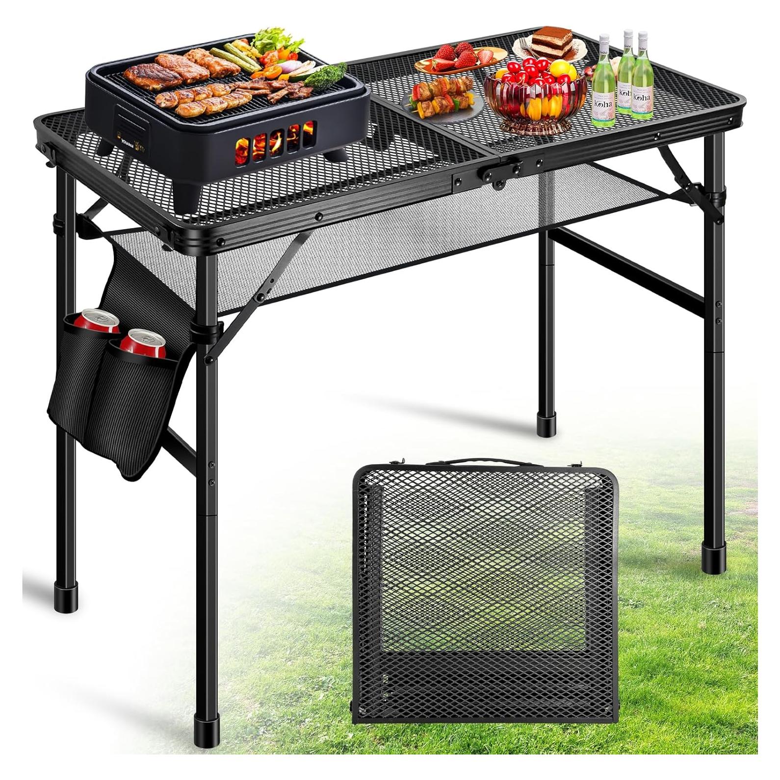 Mesa de Parrilla Plegable Ciavca 2,20 kg Ajustable