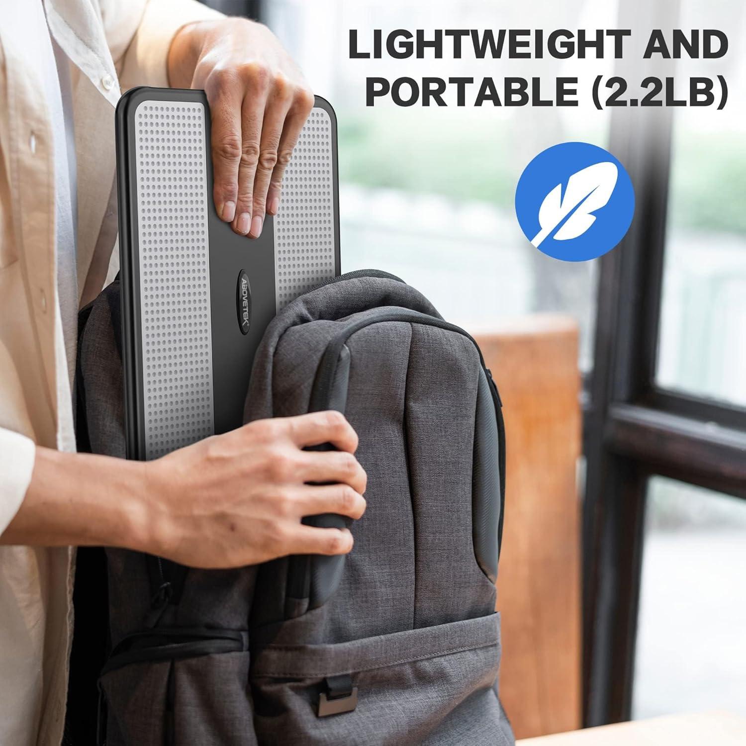 Escritorio Portátil AboveTEK LD-165G con Bandeja para Mouse