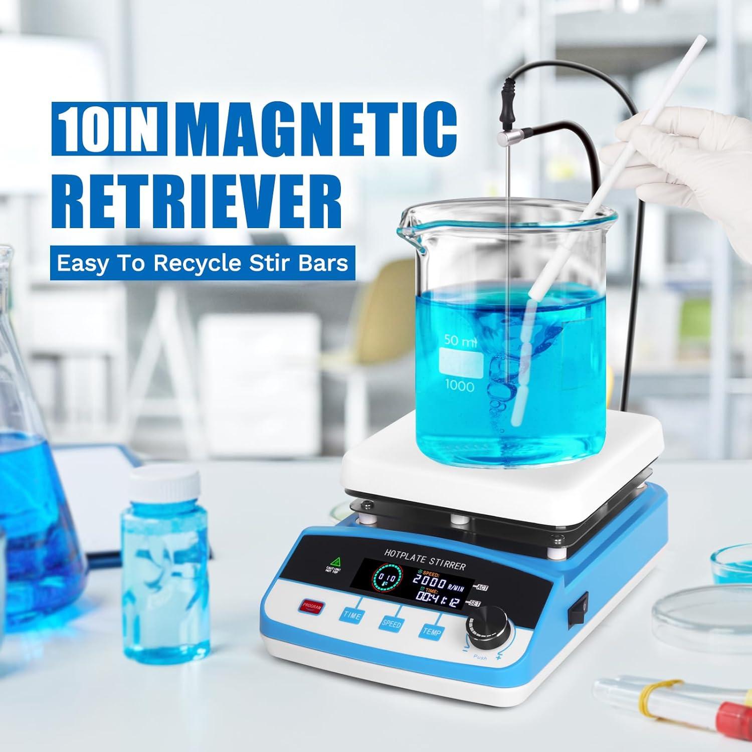 Placa Calentadora Magnética Cekegon CK-6L 6L LCD 520°C