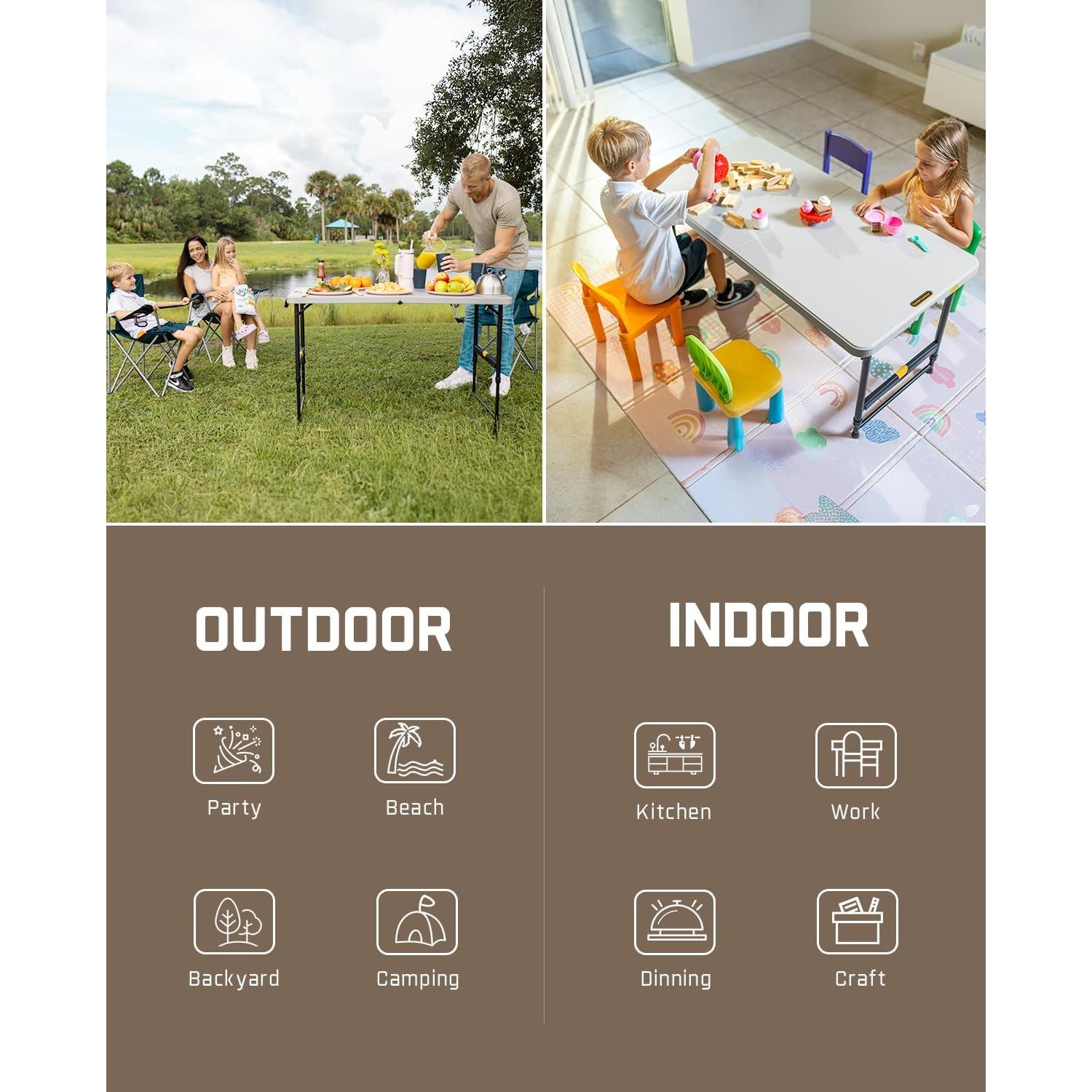 Mesa Plegable FanttikOutdoor Zeta X4 Pro 4 Pies Ajustable