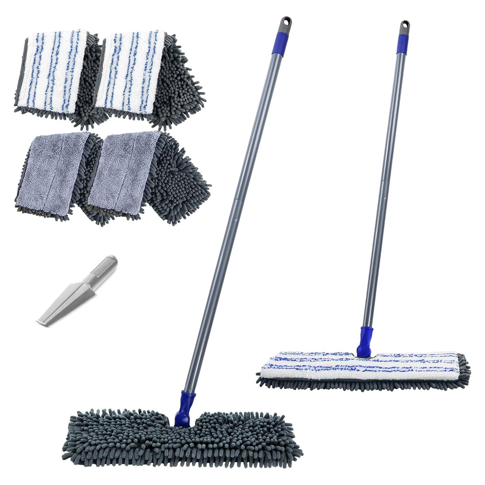 Mopa de Microfibra Masthome con Mango de Acero Inoxidable