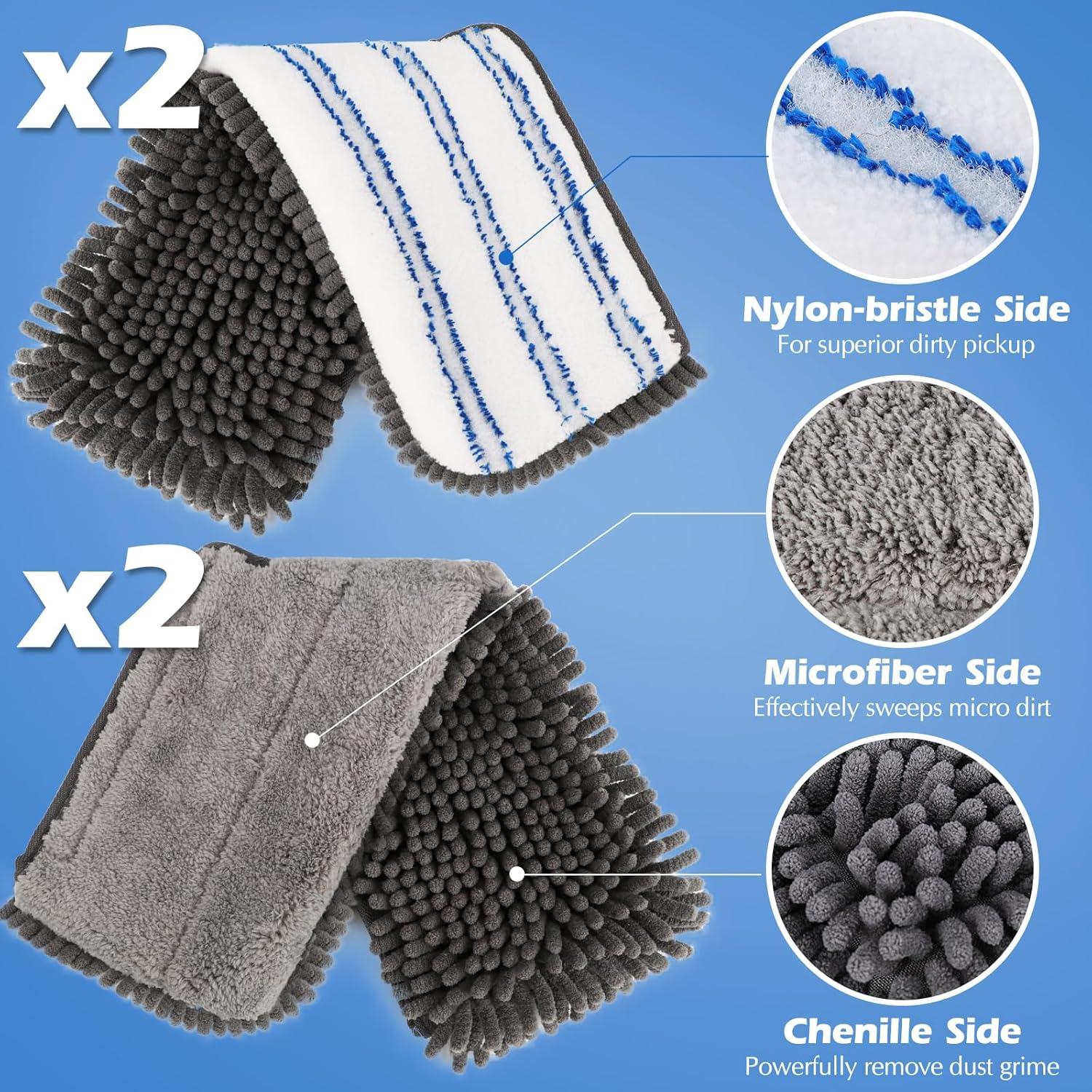 Mopa de Microfibra Masthome con Mango de Acero Inoxidable