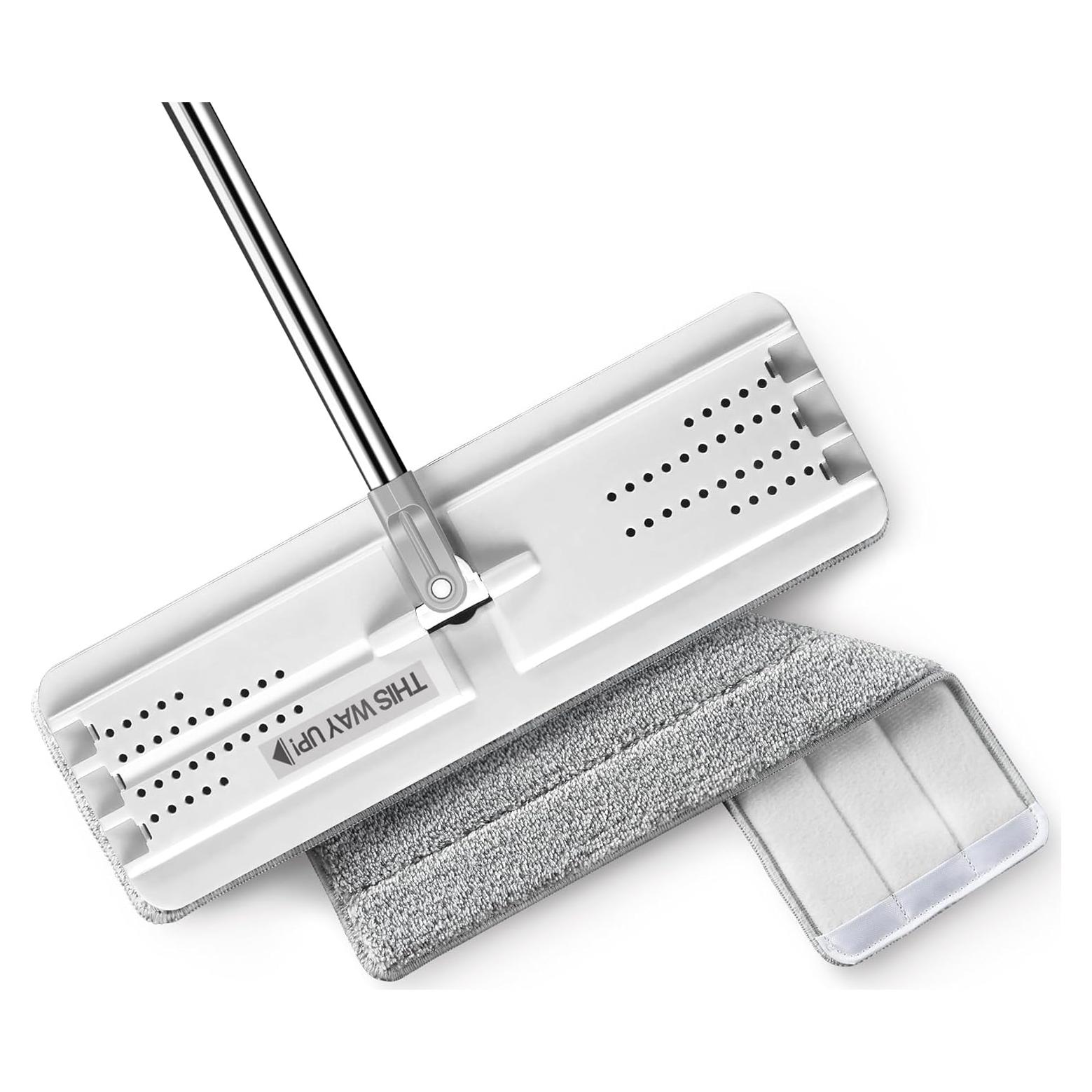 Mopa Plana Microfibra JOYMOOP 127 cm con Cabezal 33 cm