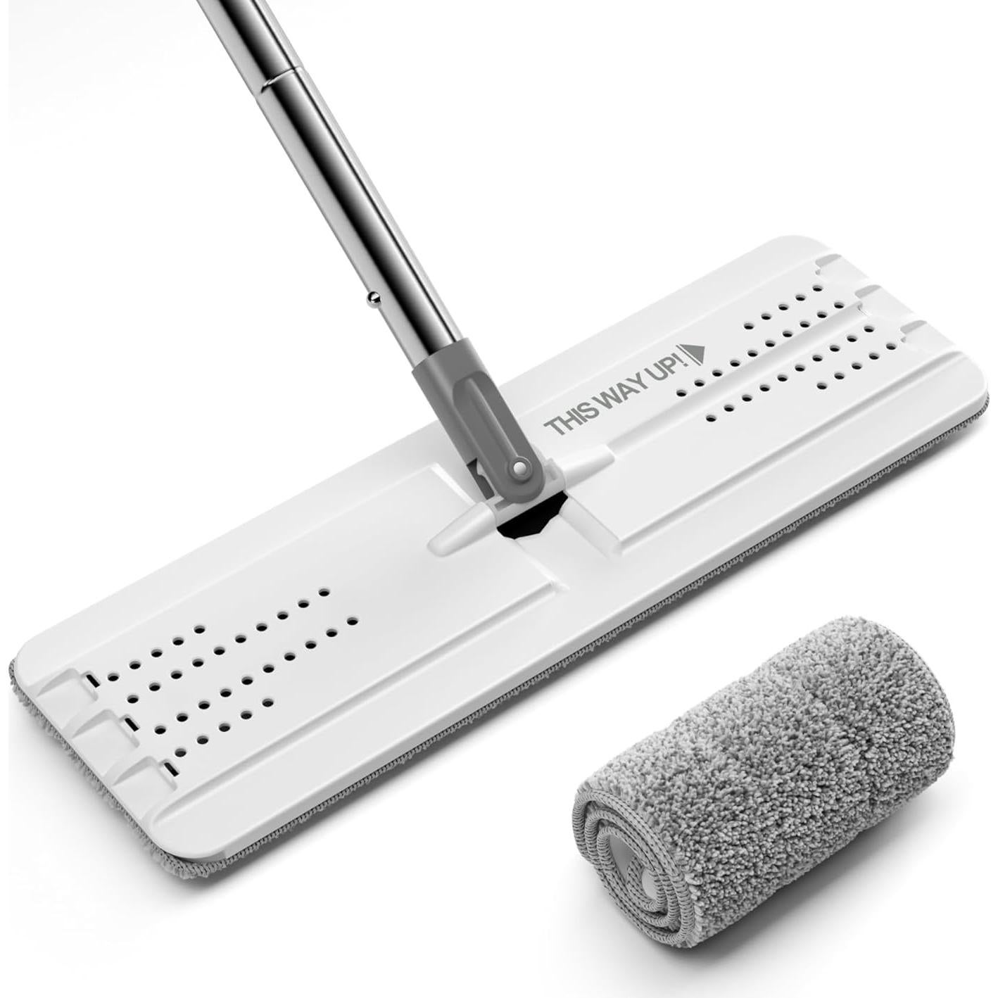 Mopa Plana Microfibra JOYMOOP 127 cm con Cabezal 33 cm