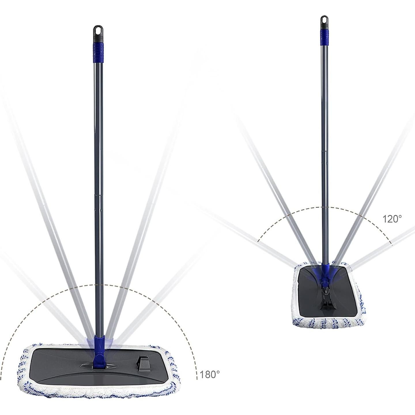 Mop de Microfibra MASTERTOP Grande con Mango Telescópico