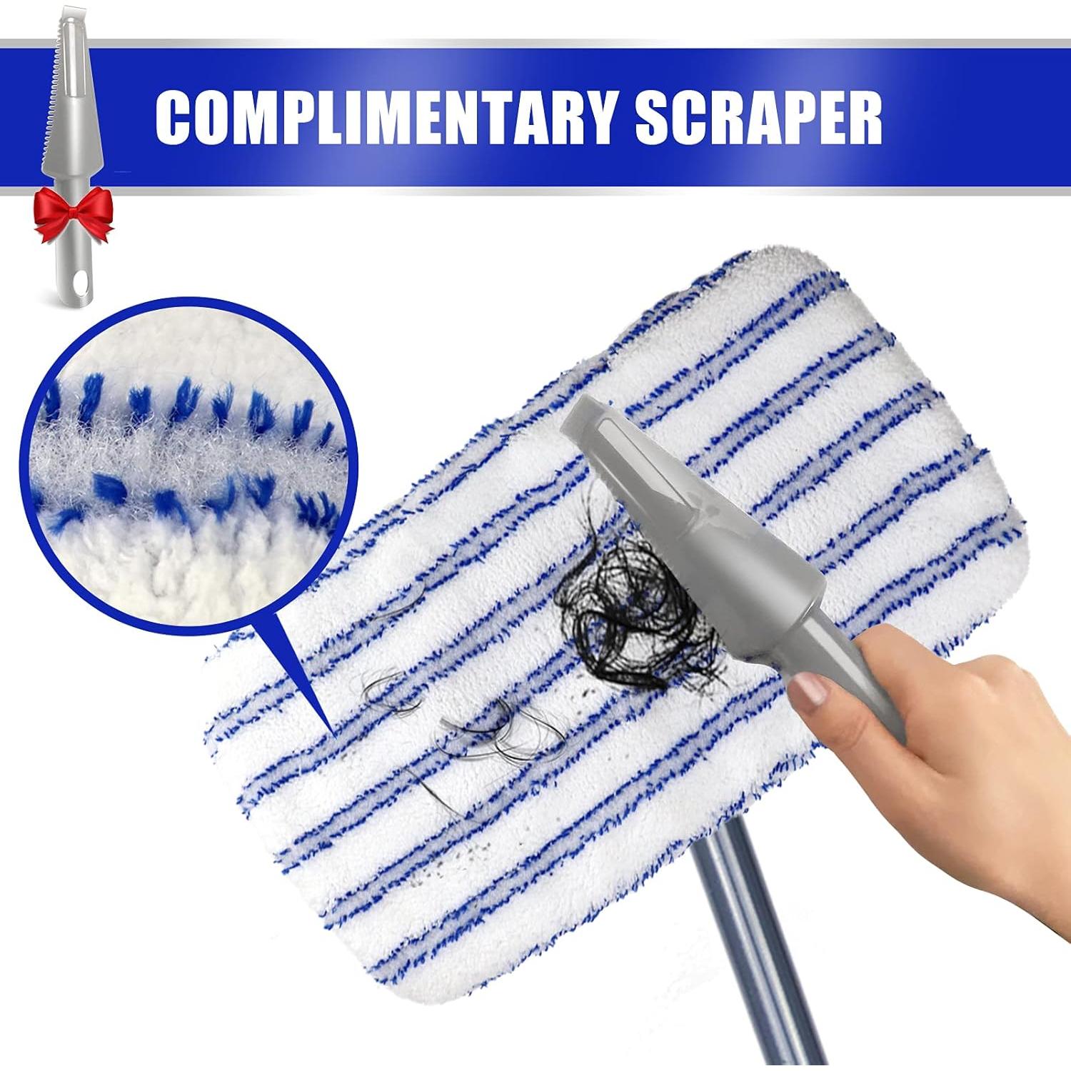 Mop de Microfibra MASTERTOP Grande con Mango Telescópico