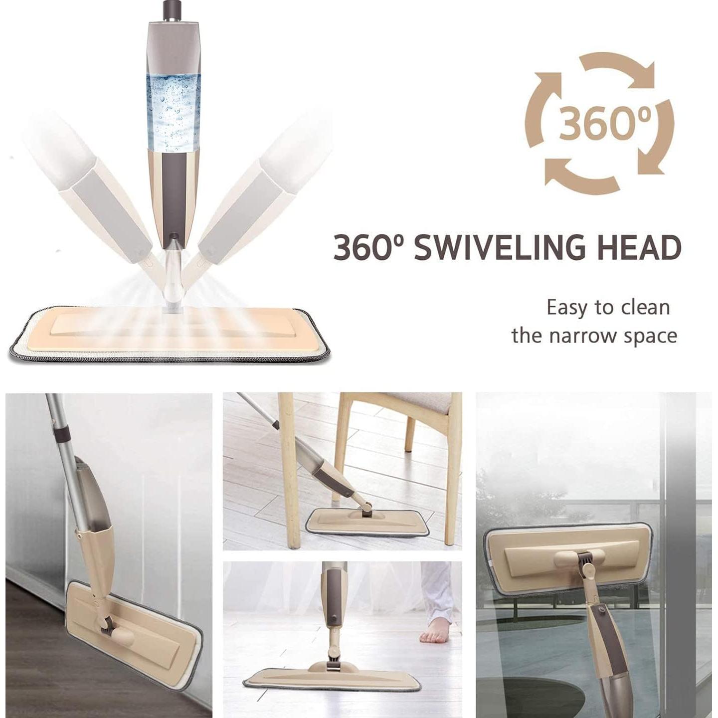 Mopa de Spray Beyoco Microfibra 1 Cuenta 40.5x14.5x127 cm