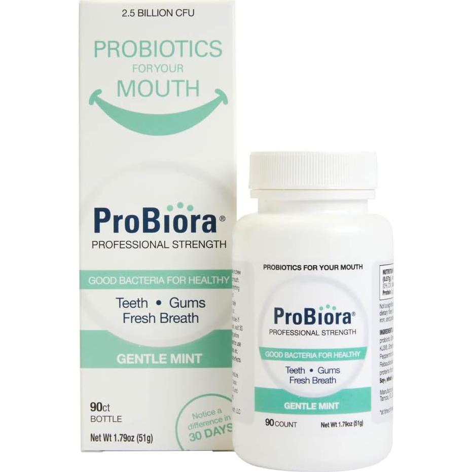 ProBiora Fuerza Profesional Probioticos Dentales 90 Tabletas