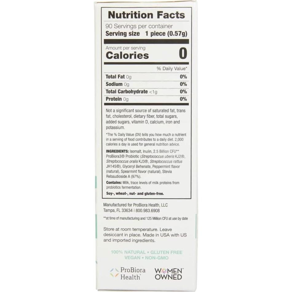 ProBiora Fuerza Profesional Probioticos Dentales 90 Tabletas