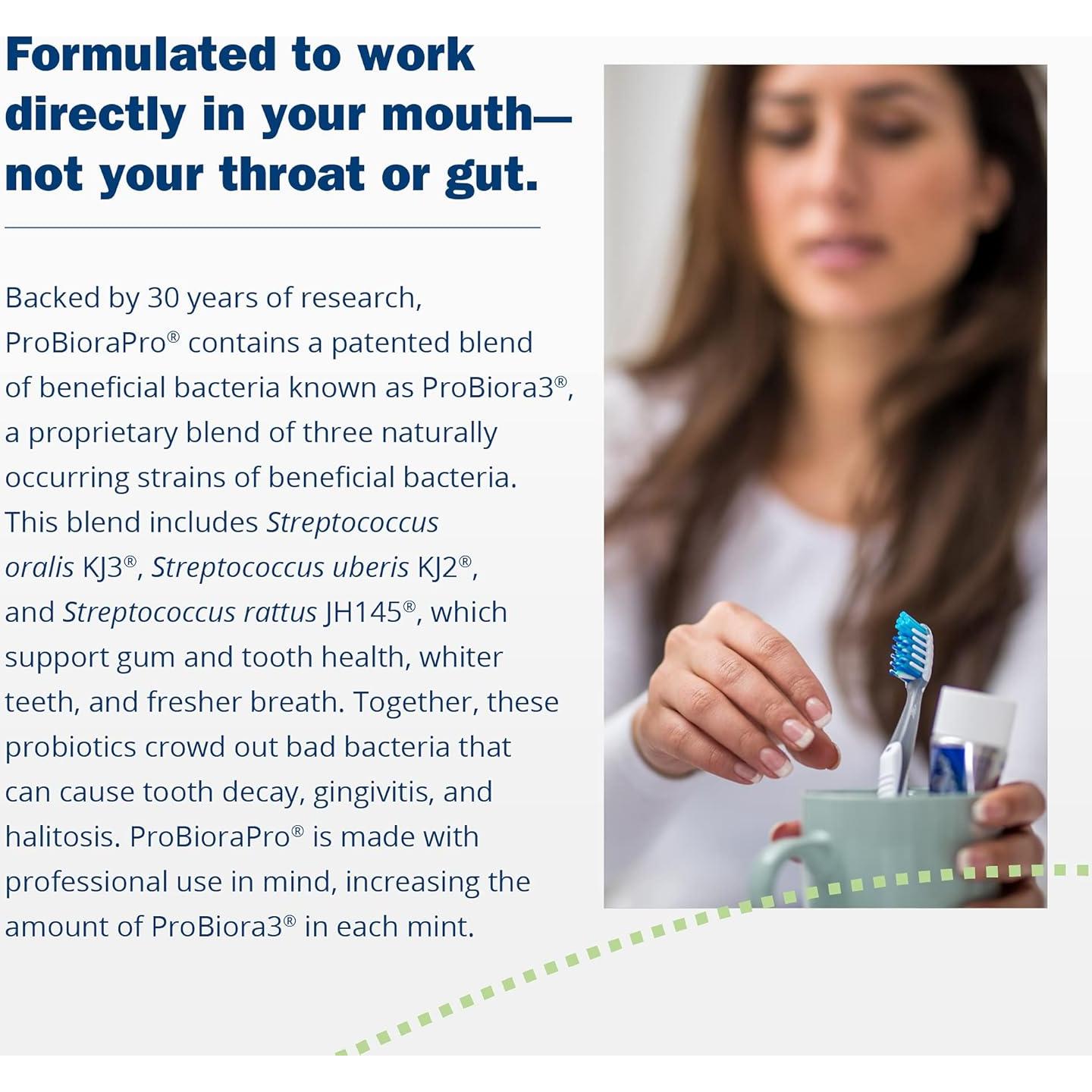 ProBiora Fuerza Profesional Probioticos Dentales 90 Tabletas