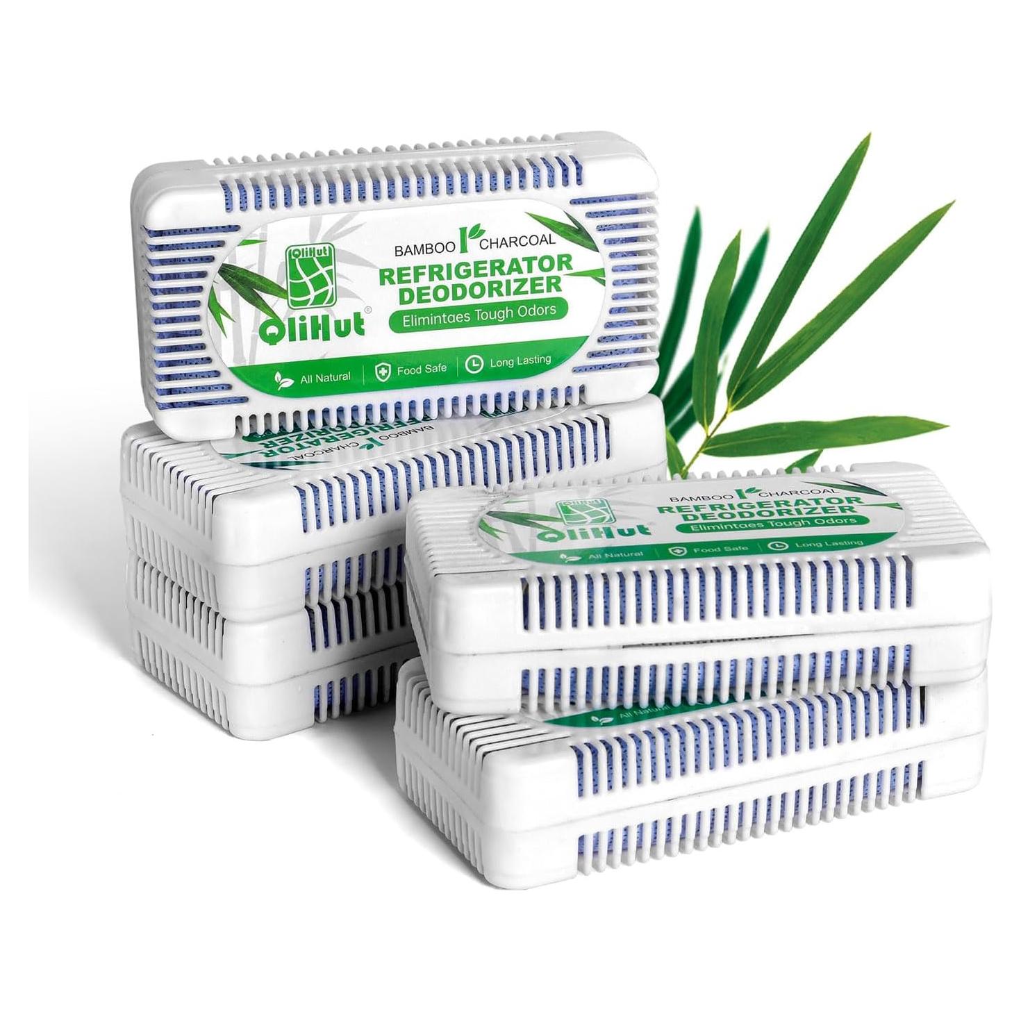 Desodorante de Nevera QliHut Carbón Activado Paquete 5 Unidades