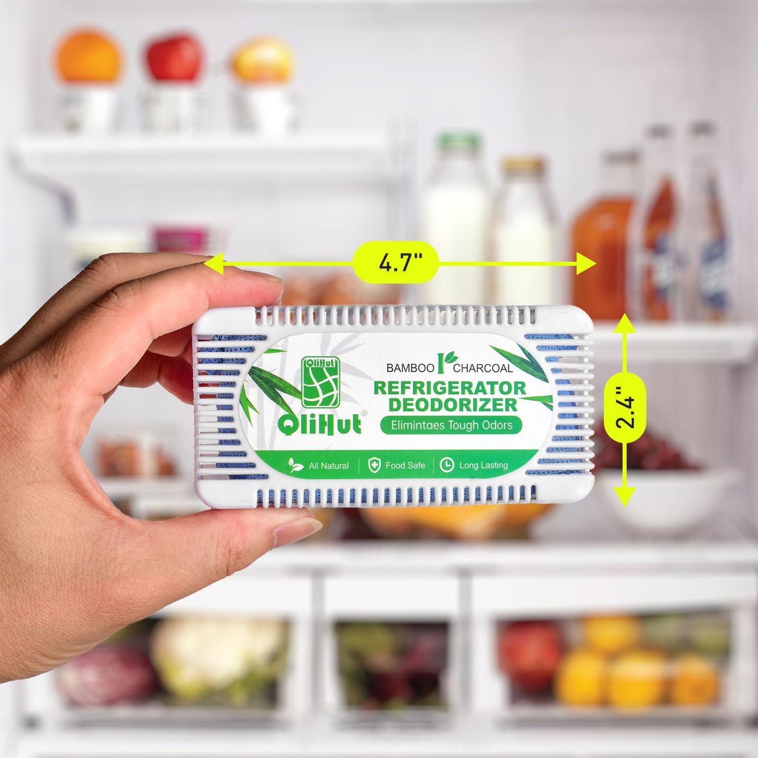 Desodorante de Nevera QliHut Carbón Activado Paquete 5 Unidades