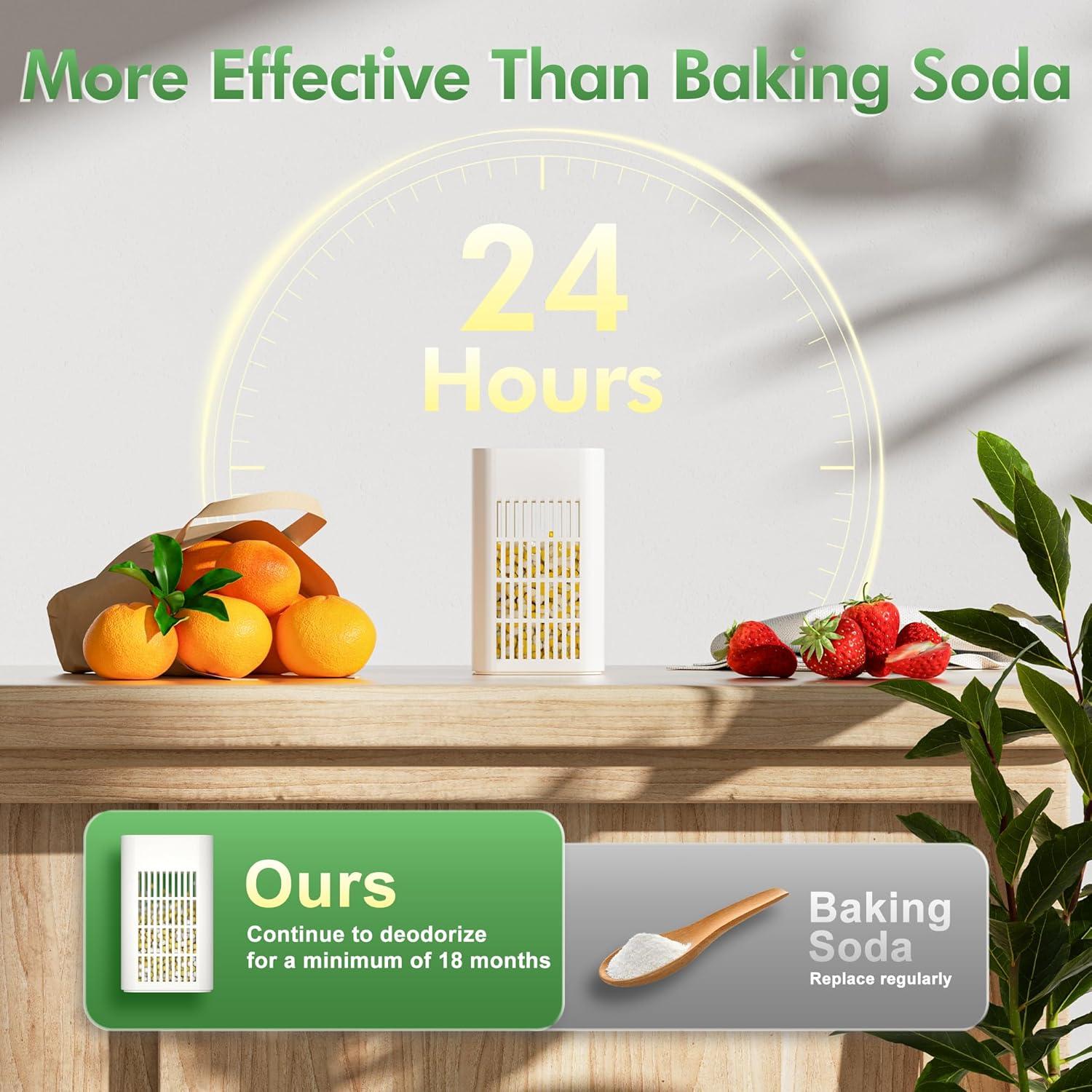 Desodorante de Refrigerador TLAS - Elimina Olores 18 Meses