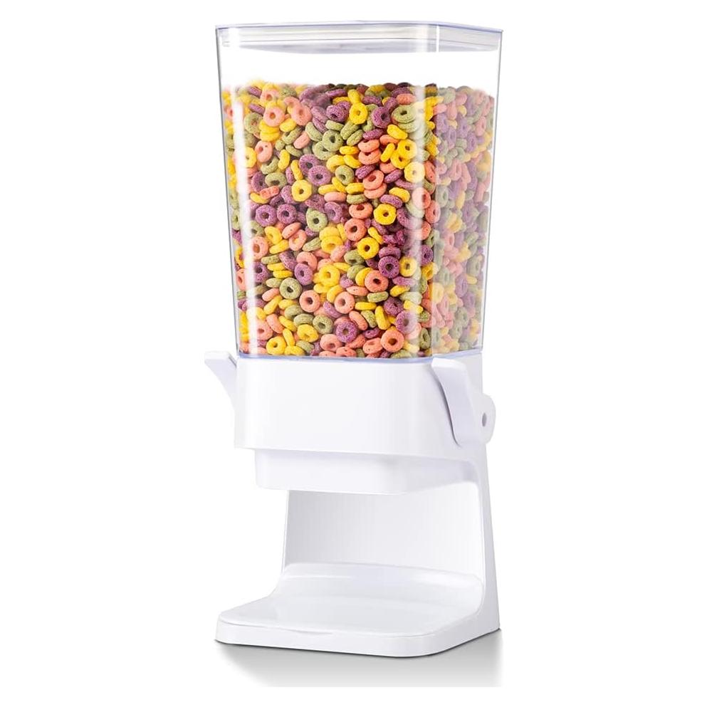 Dispensador de Cereal 5L Zeadesign Blanco para Cocina