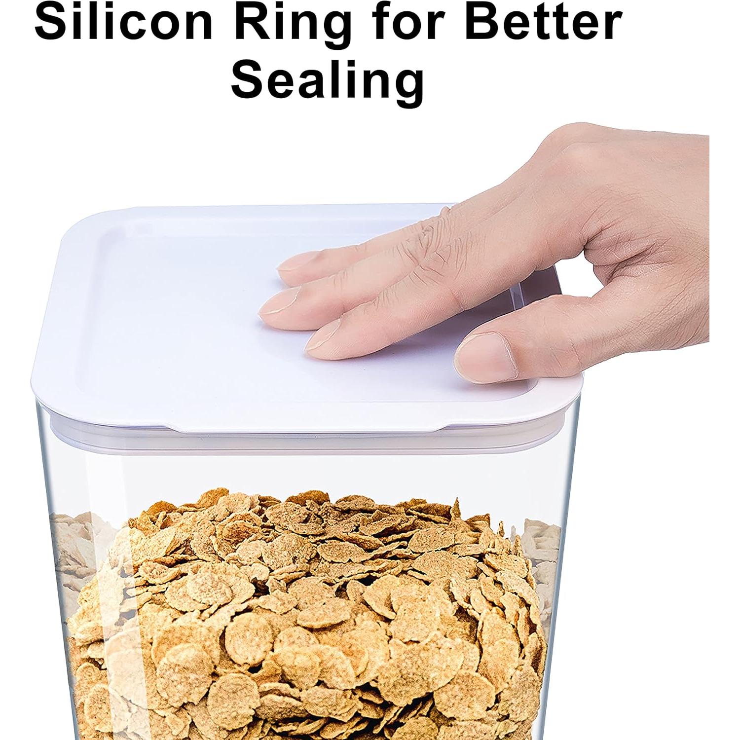 Dispensador de Cereal 5L Zeadesign Blanco para Cocina