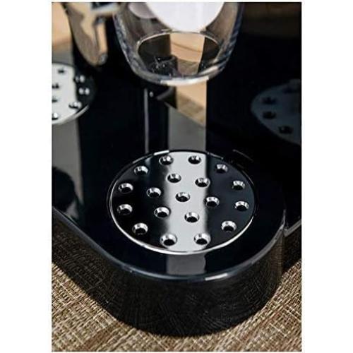 Dispensador de Alimentos Secos ELD 2L Acrílico Negro