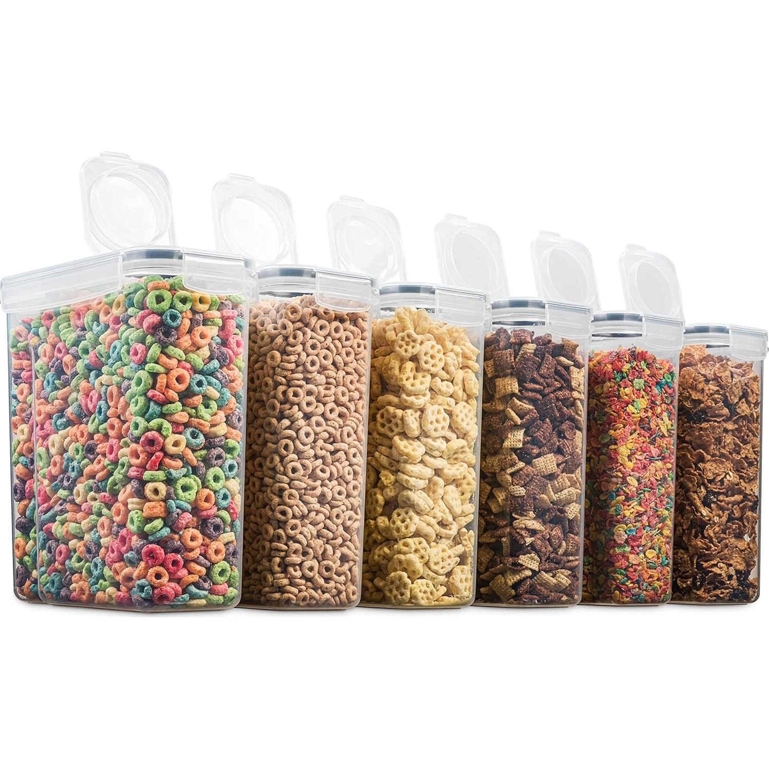 Set de 6 Contenedores Herméticos Seseno 4L para Alimentos