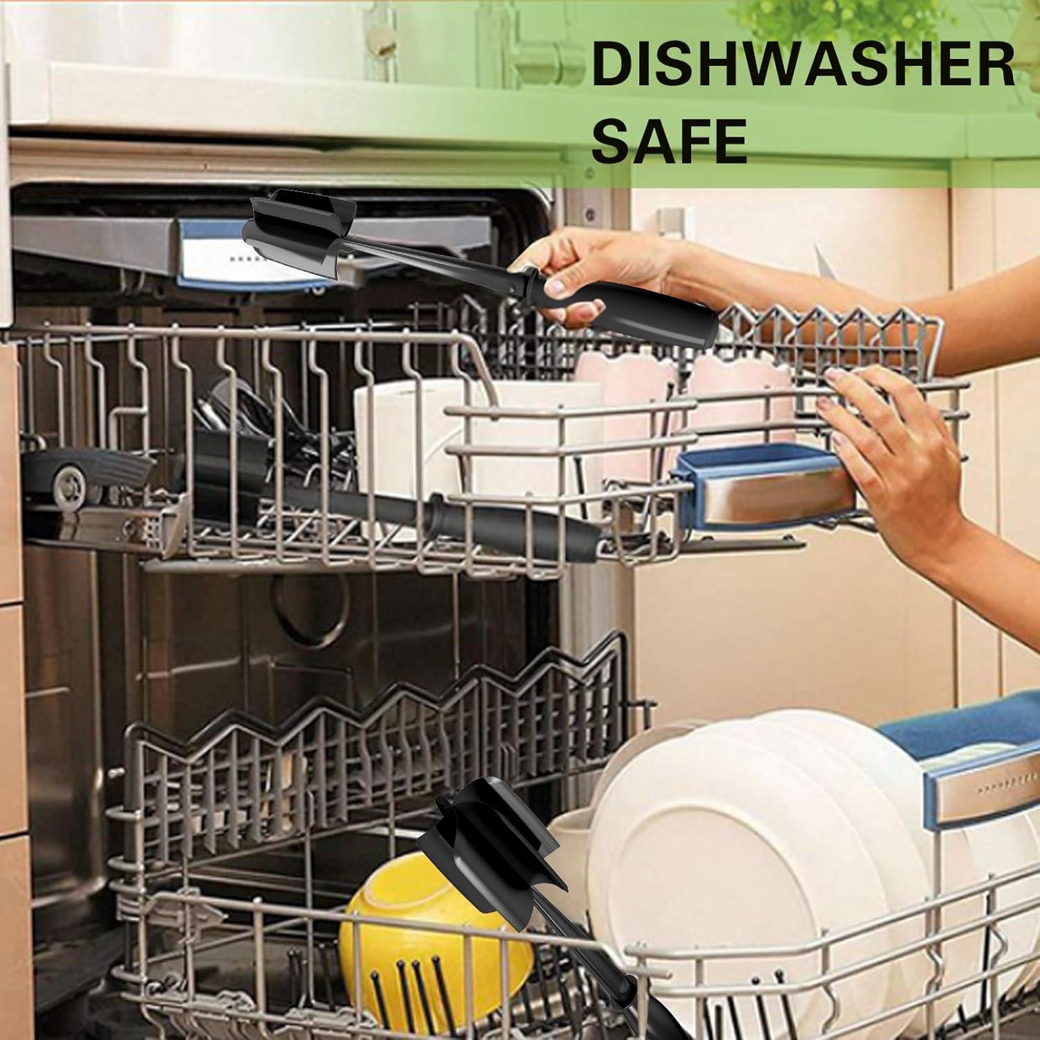 Picador de Carne Nylon 5 Cuchillas Curvas Aplastador Hamburguesas