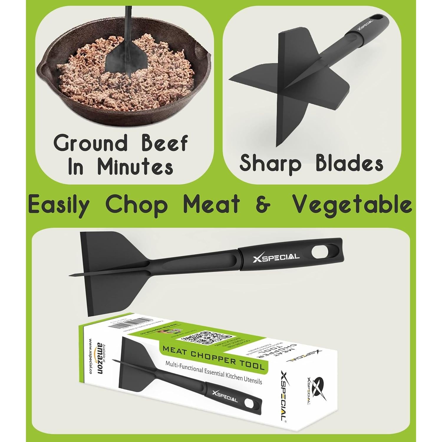 Picadora de Carne Profesional XSpecial MST01 - Nylon Antirayaduras