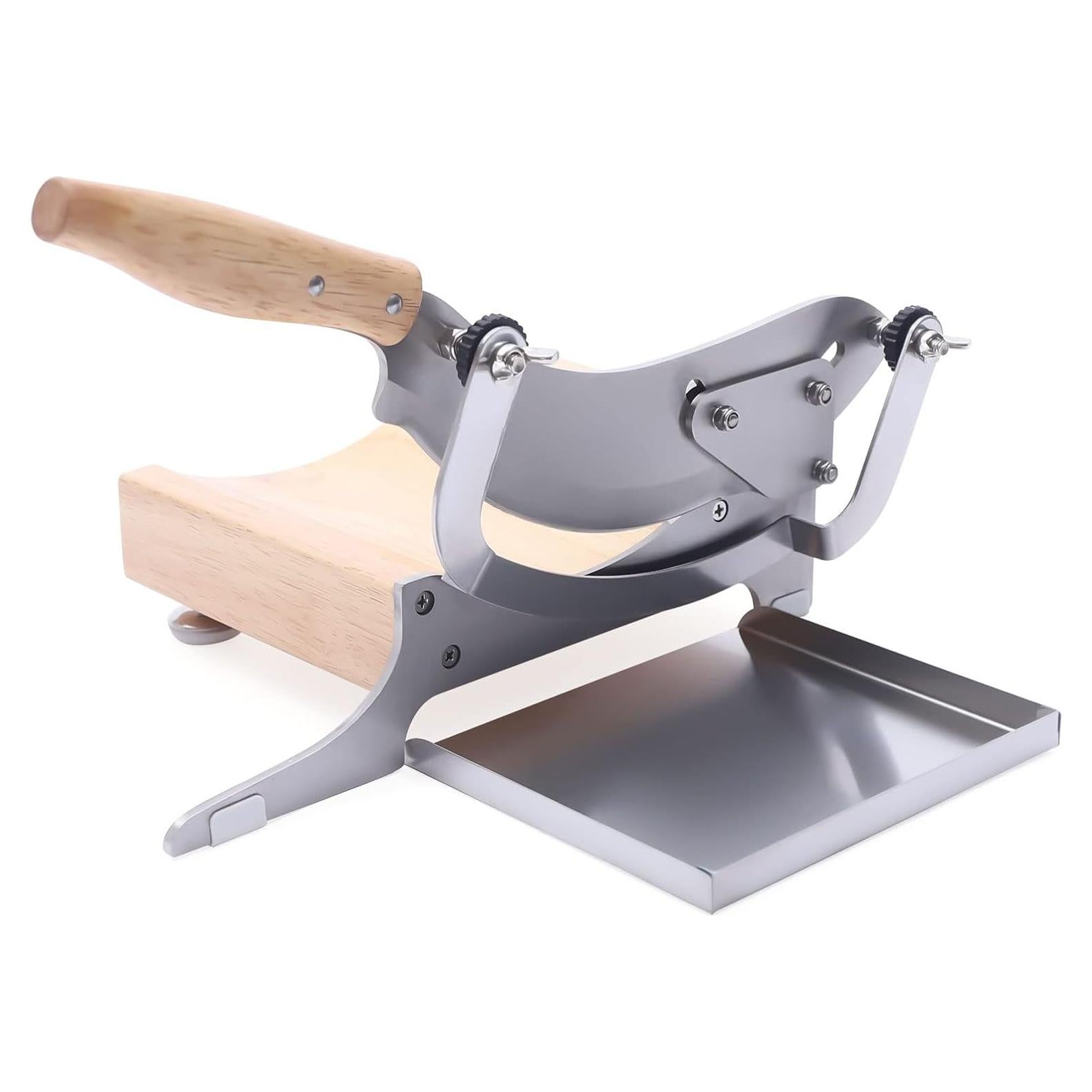 Cortadora Manual de Carne RIQUIPAI de Acero Inoxidable 0-12 mm