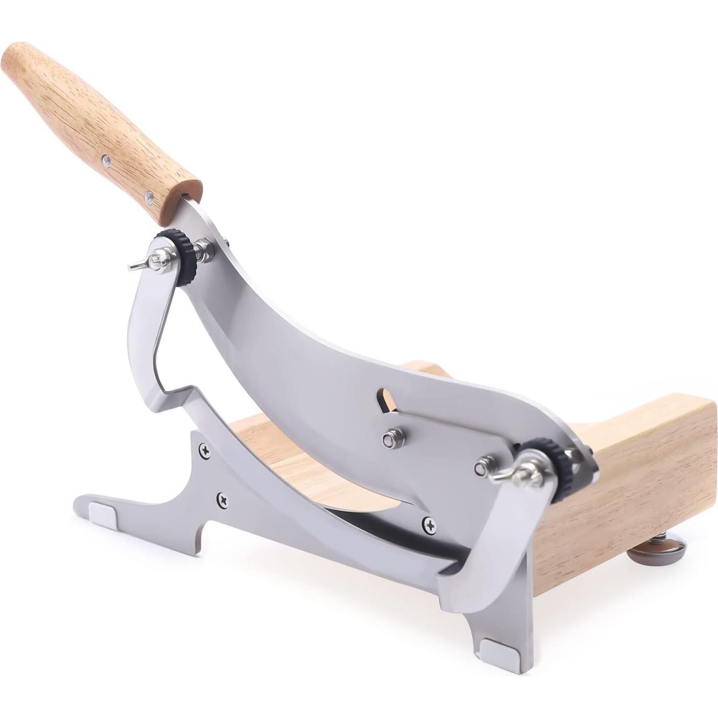 Cortadora Manual de Carne RIQUIPAI de Acero Inoxidable 0-12 mm