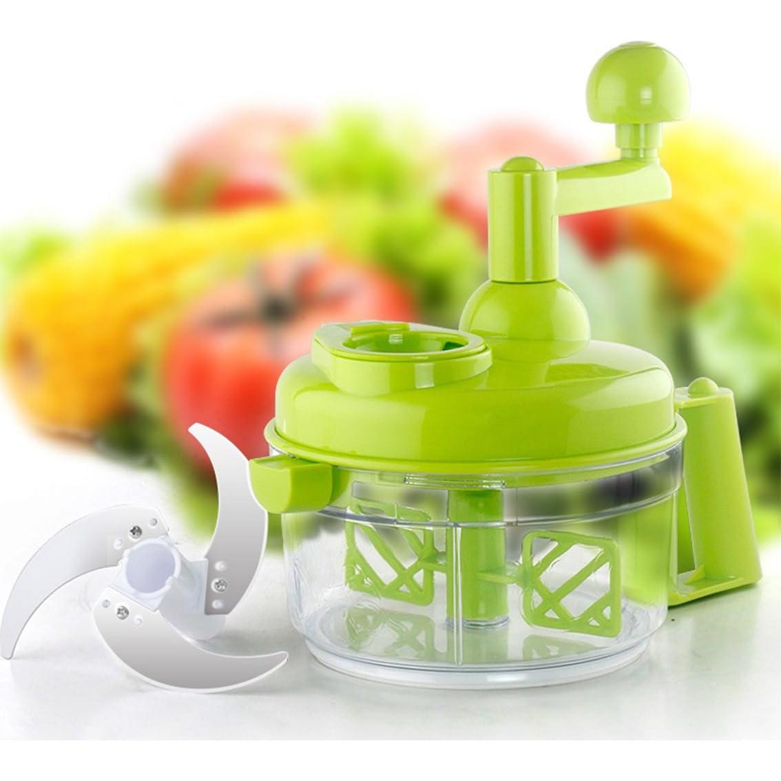 Procesador de Alimentos Manual Tenta Kitchen 1200 ml Verde