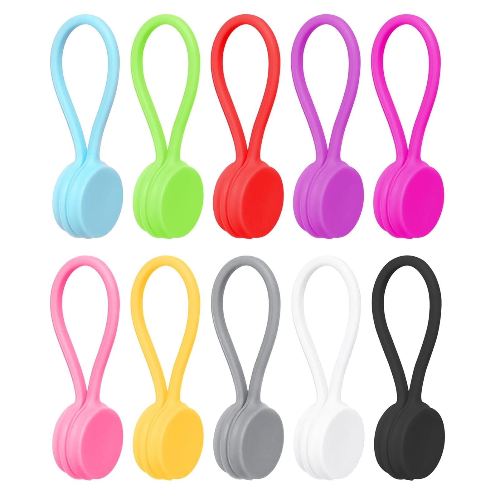 Correas Magnéticas Reutilizables Quacc 10 Piezas Silicona