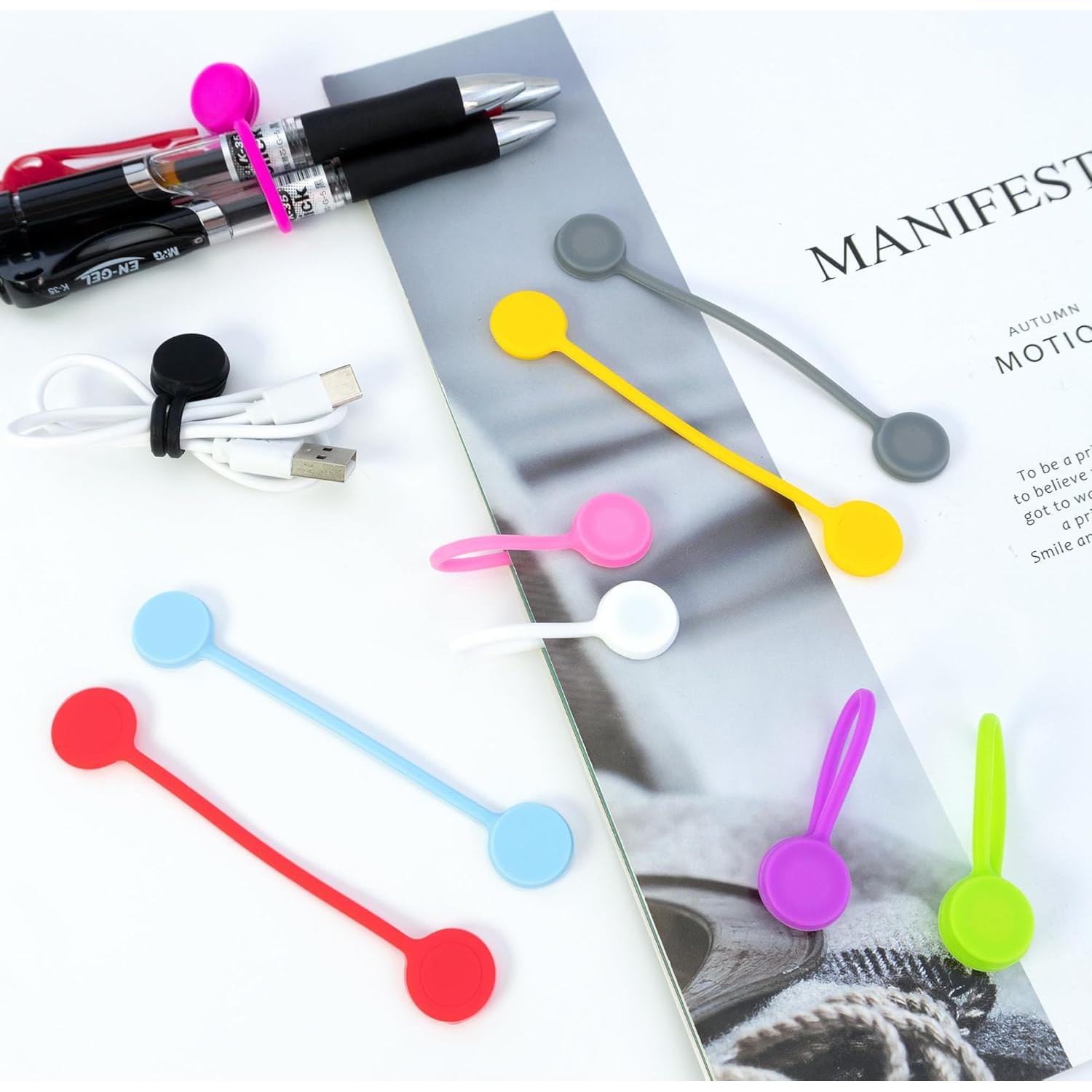 Correas Magnéticas Reutilizables Quacc 10 Piezas Silicona