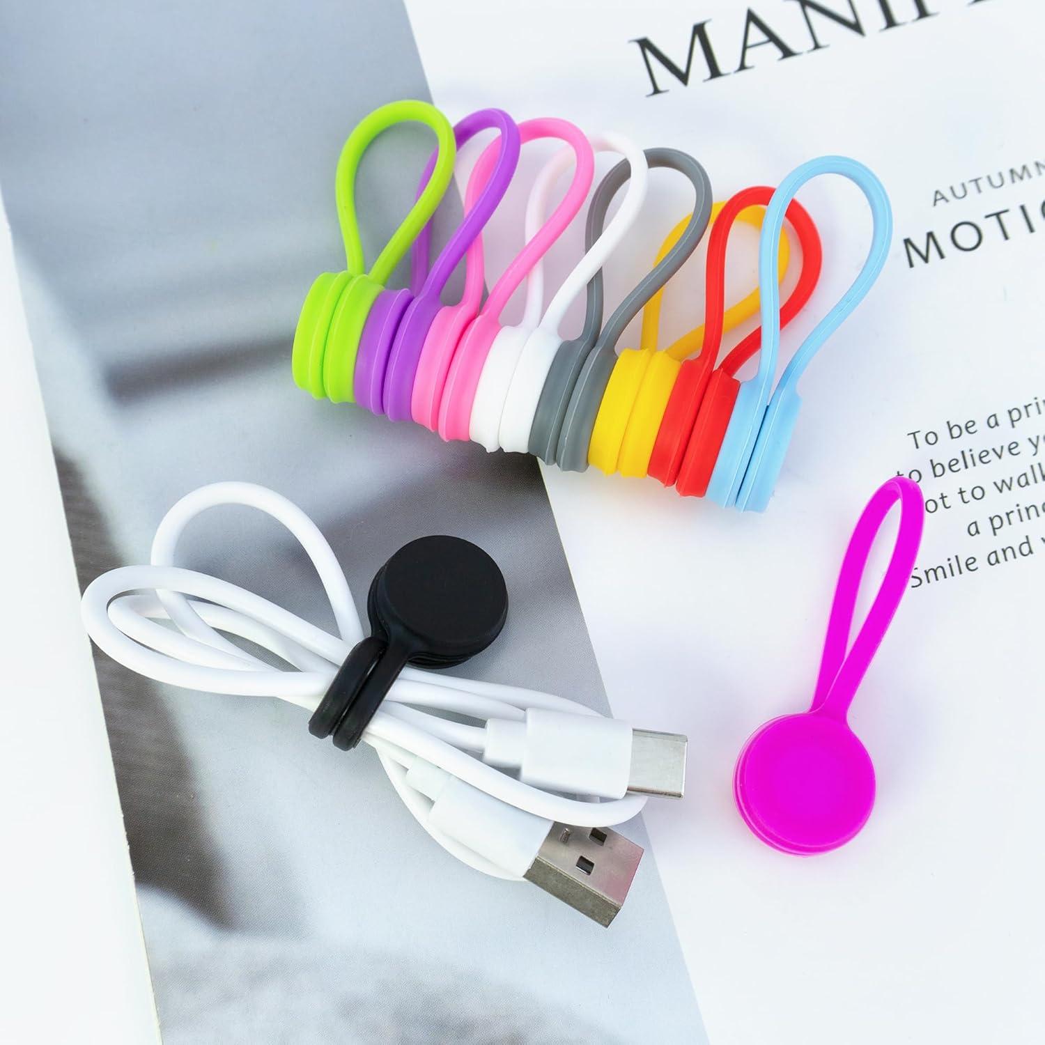 Correas Magnéticas Reutilizables Quacc 10 Piezas Silicona