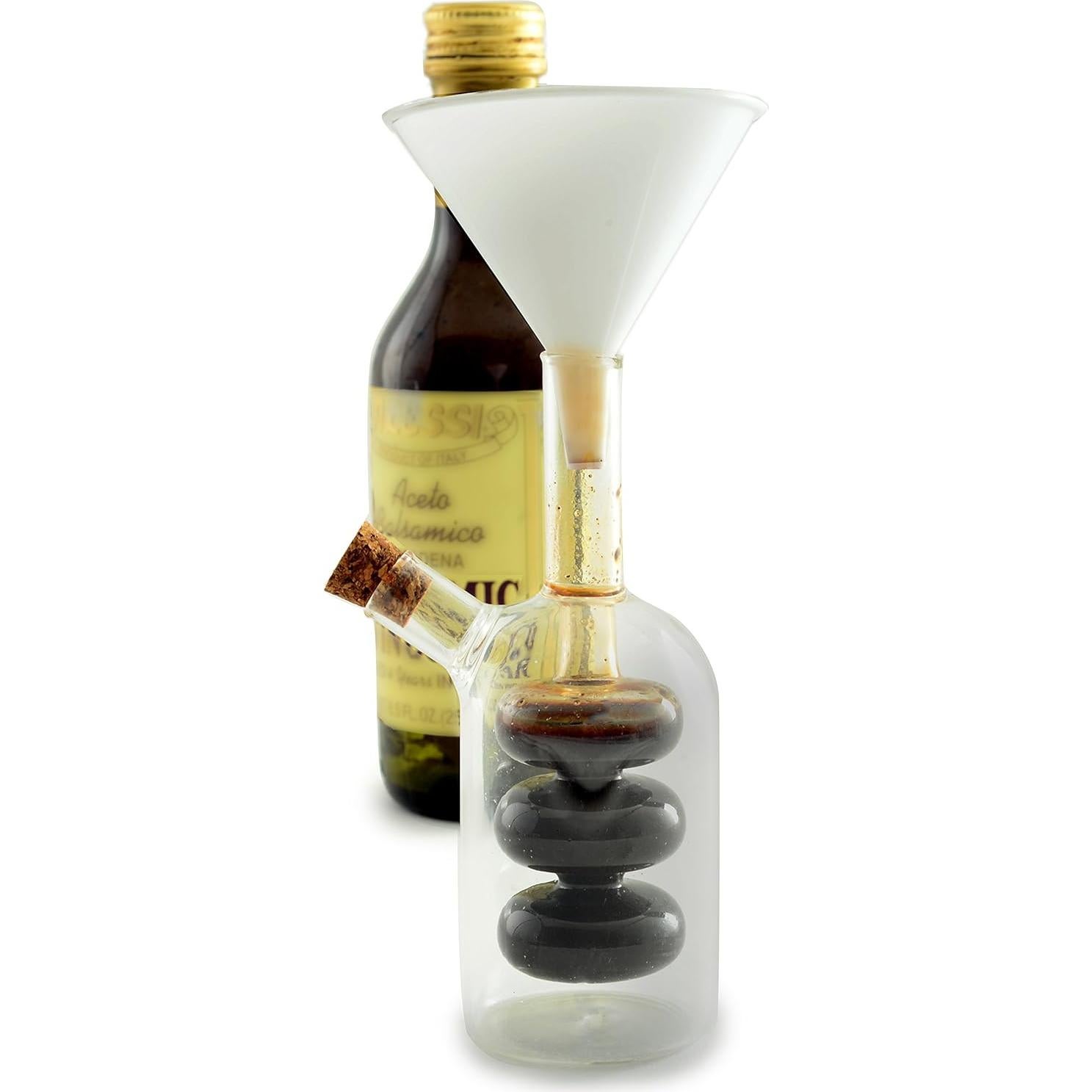 Set de 3 Embudos de Plástico Norpro, Blanco, 10 cm