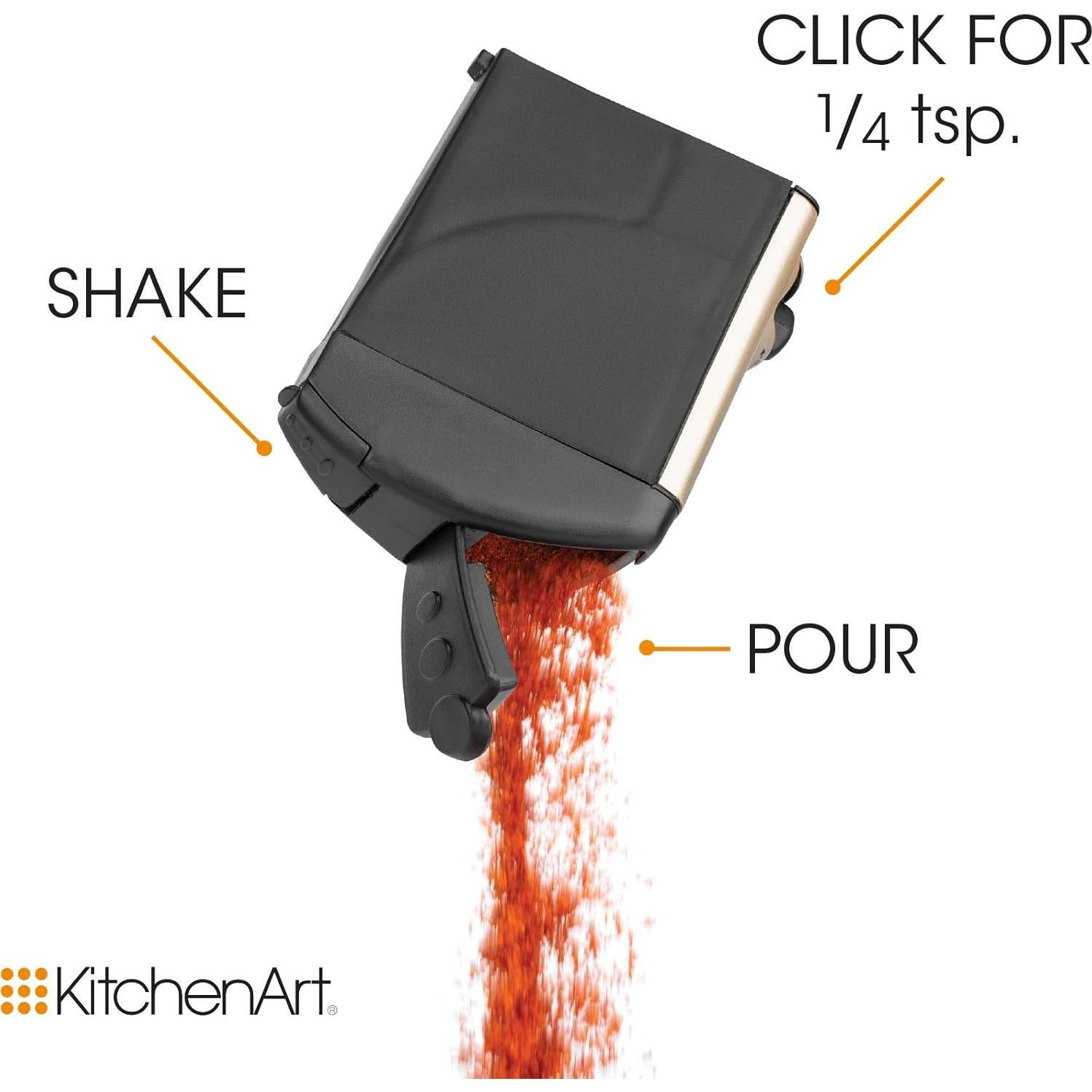 Carrusel Auto-Medidor KitchenArt 57010 para Especias 12 Frascos