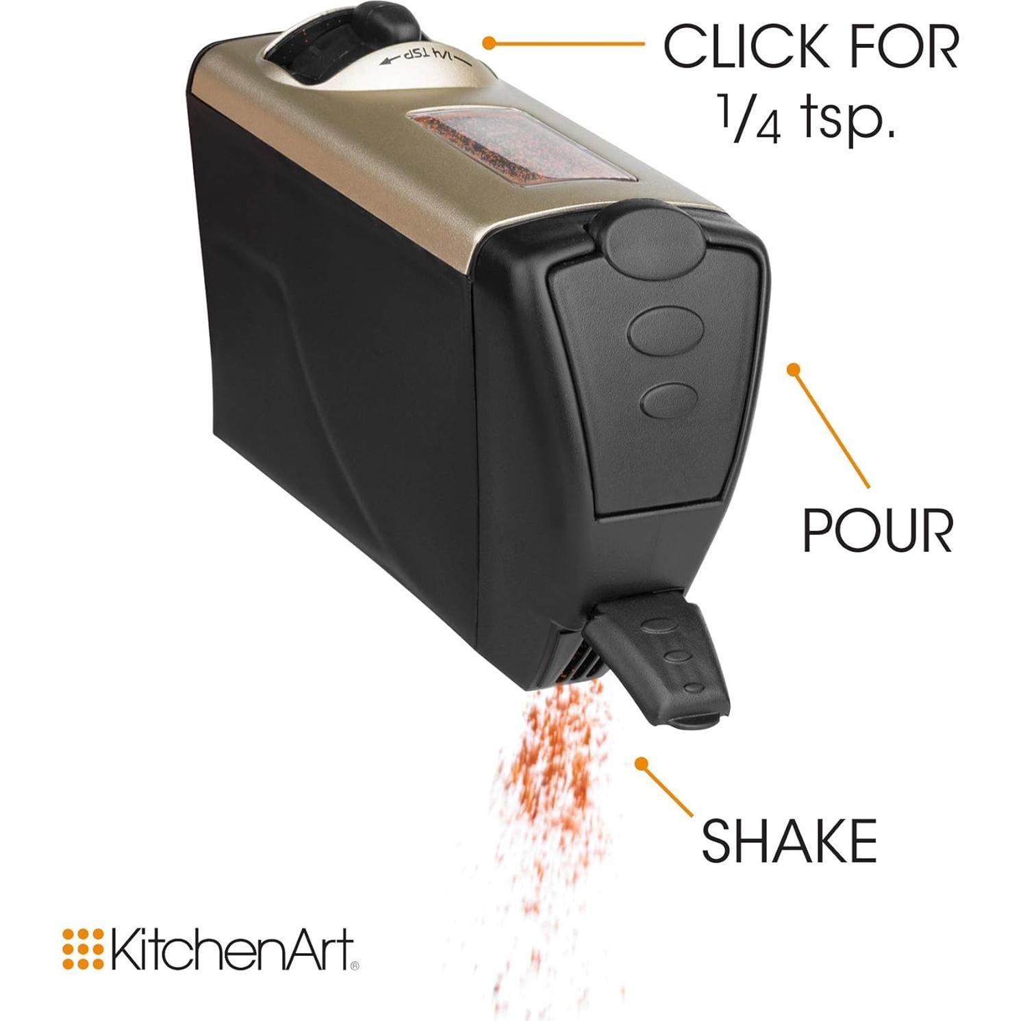 Carrusel Auto-Medidor KitchenArt 57010 para Especias 12 Frascos