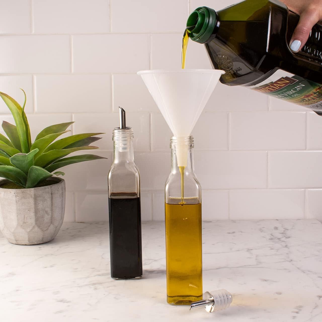 Embudo de Plástico Hutzler 236.6 ml Natural Resistente