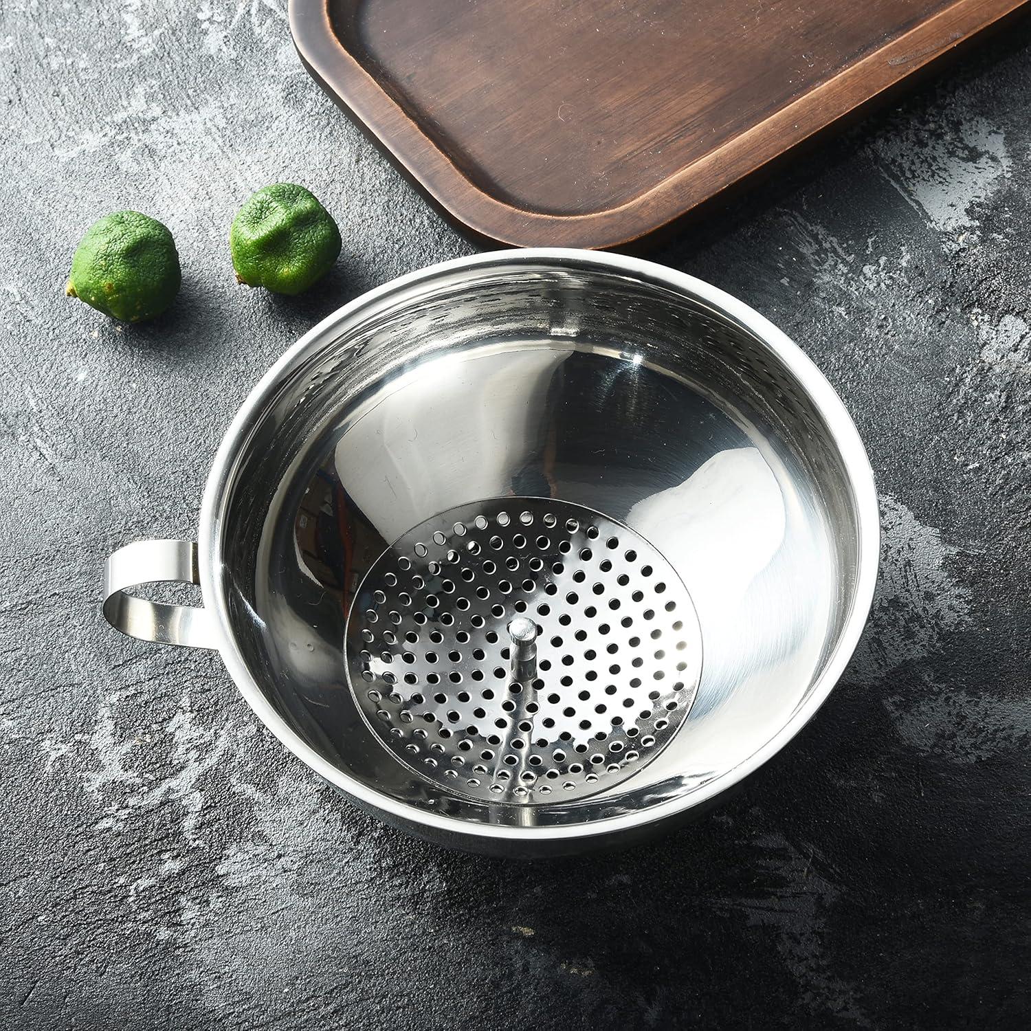 Embudo de Conservación Delove Acero Inoxidable Kit 3 Piezas