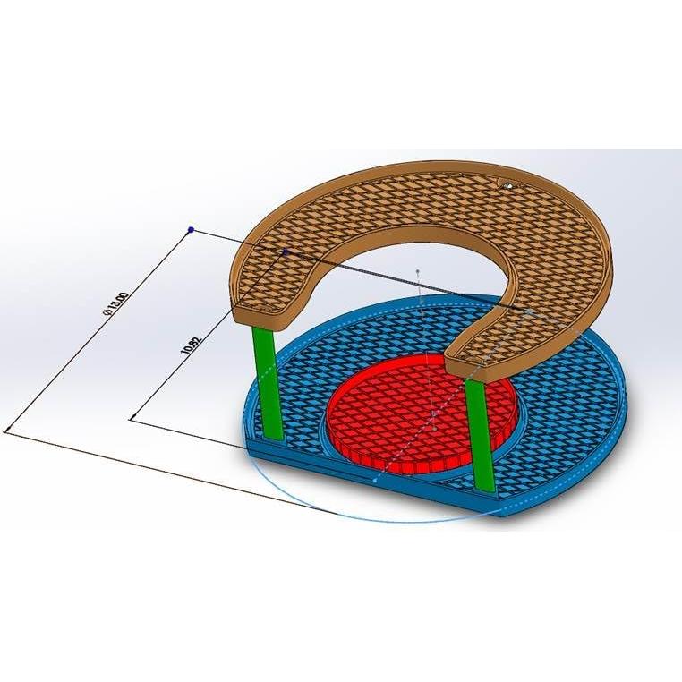 Organizador de Especias Giratorio Allstar Innovations - Gris