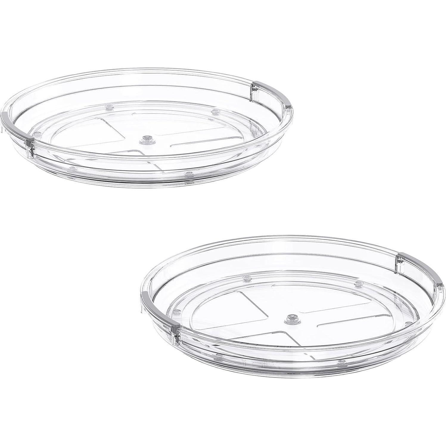 Organizador Lazy Susan LAMU 23,5 cm Acrílico Transparente