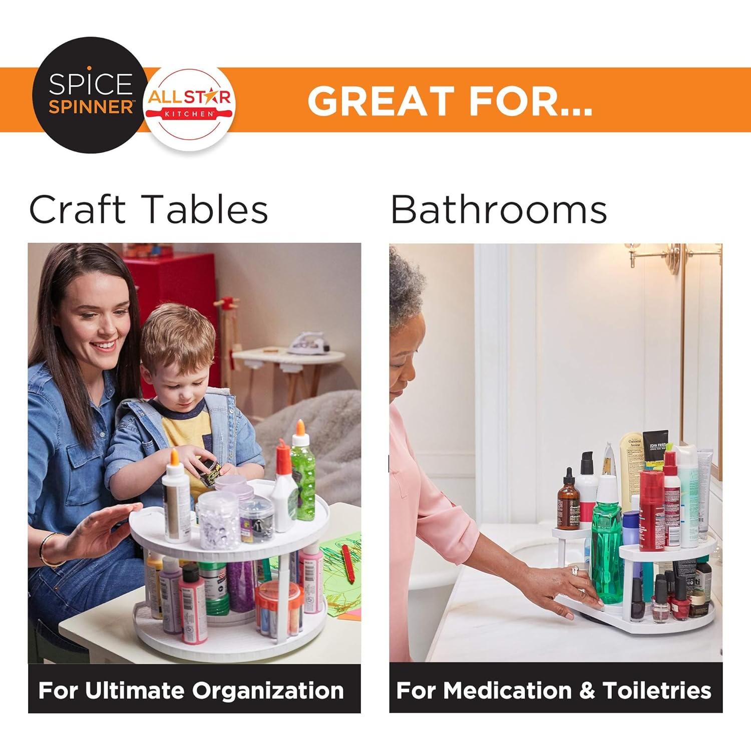 Organizador de Especias Giratorio Allstar Innovations 2 Niveles