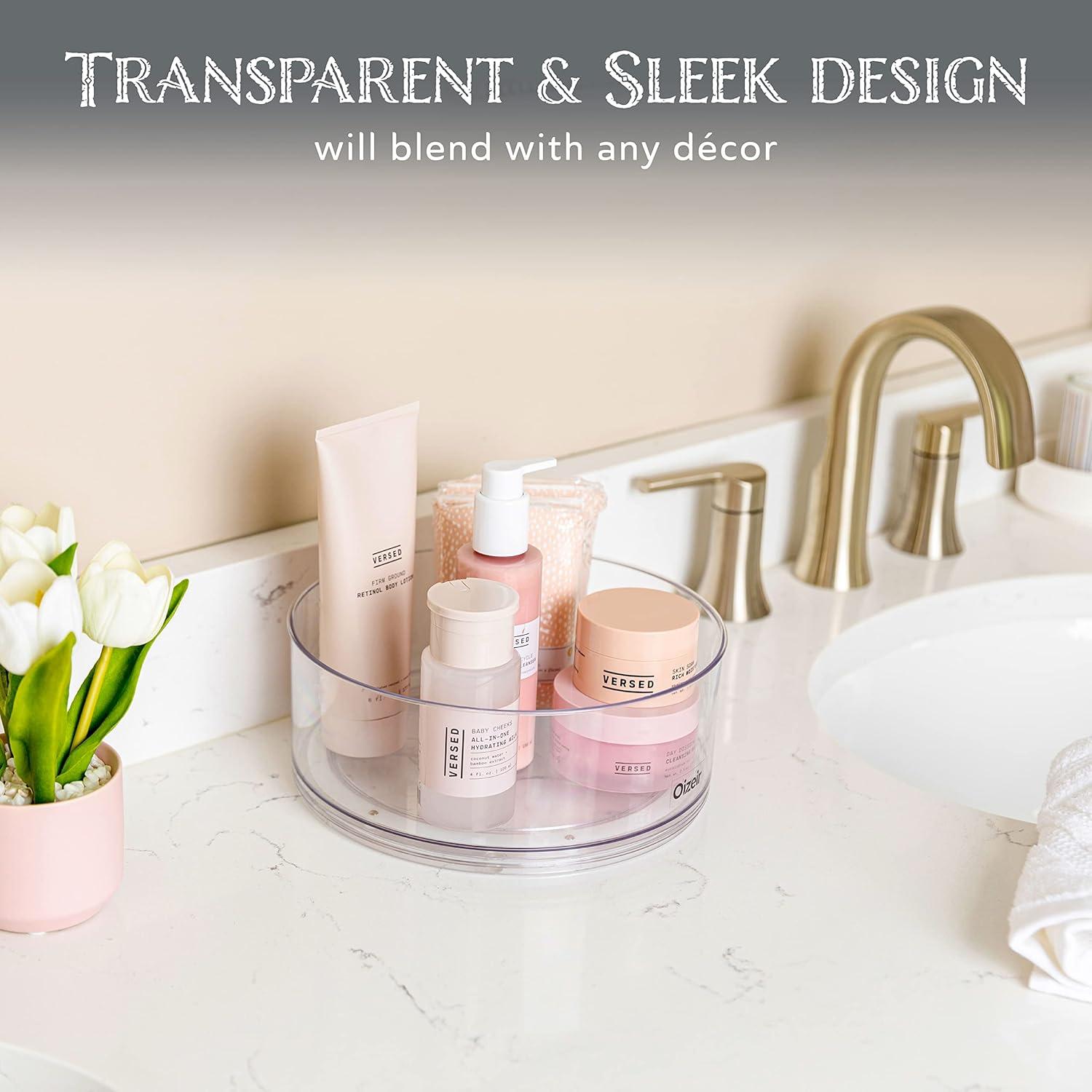 Lazy Susan Giratorio Oizeir 2-Pack Acrílico 22.6/30 cm